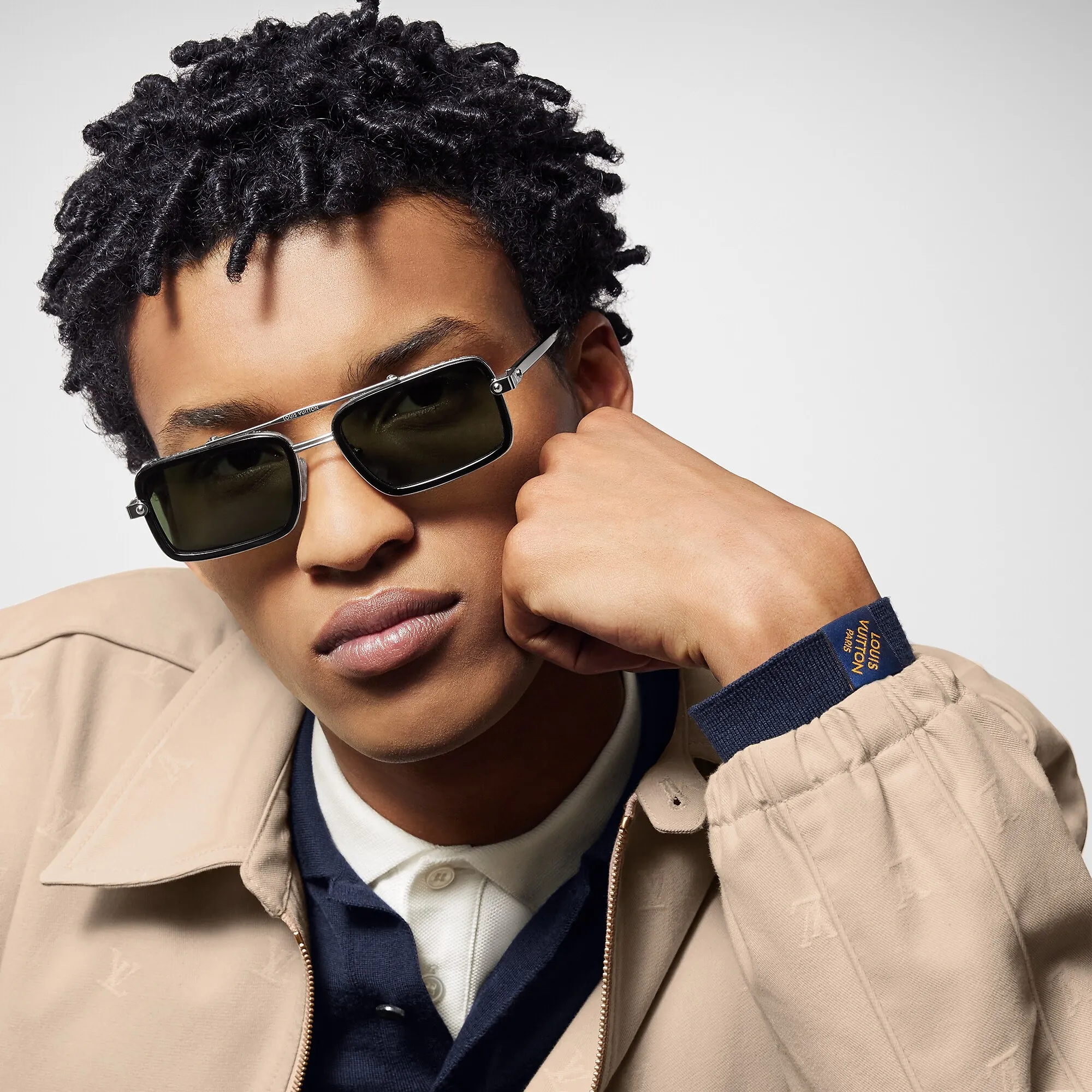 Louis Vuitton LV Signature Duo Square Sunglasses S00 - Men - Accessories Z2212U