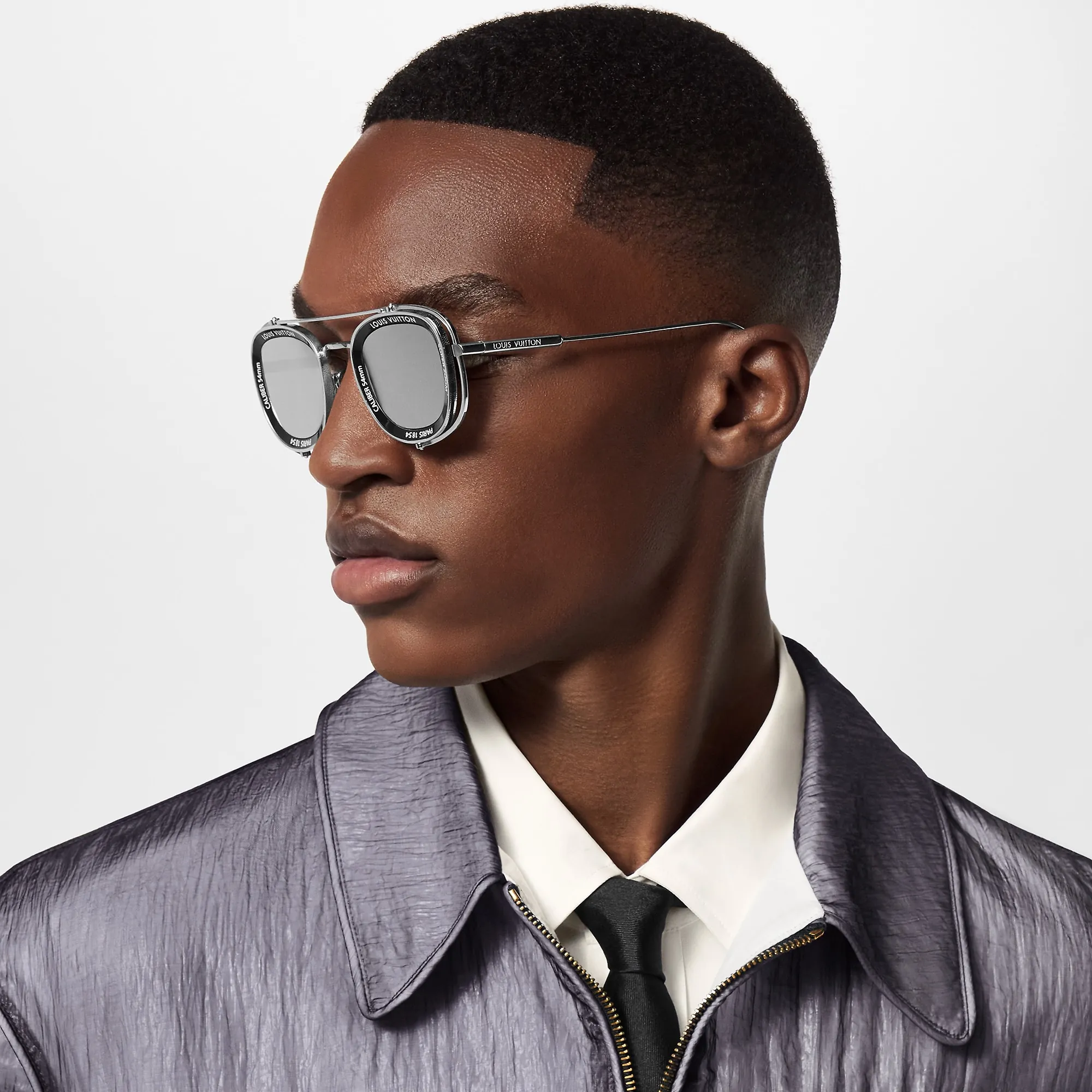 Louis Vuitton LV Super Vision Metal Pilot Square Sunglasses S00 - Men - Accessories Z2213U