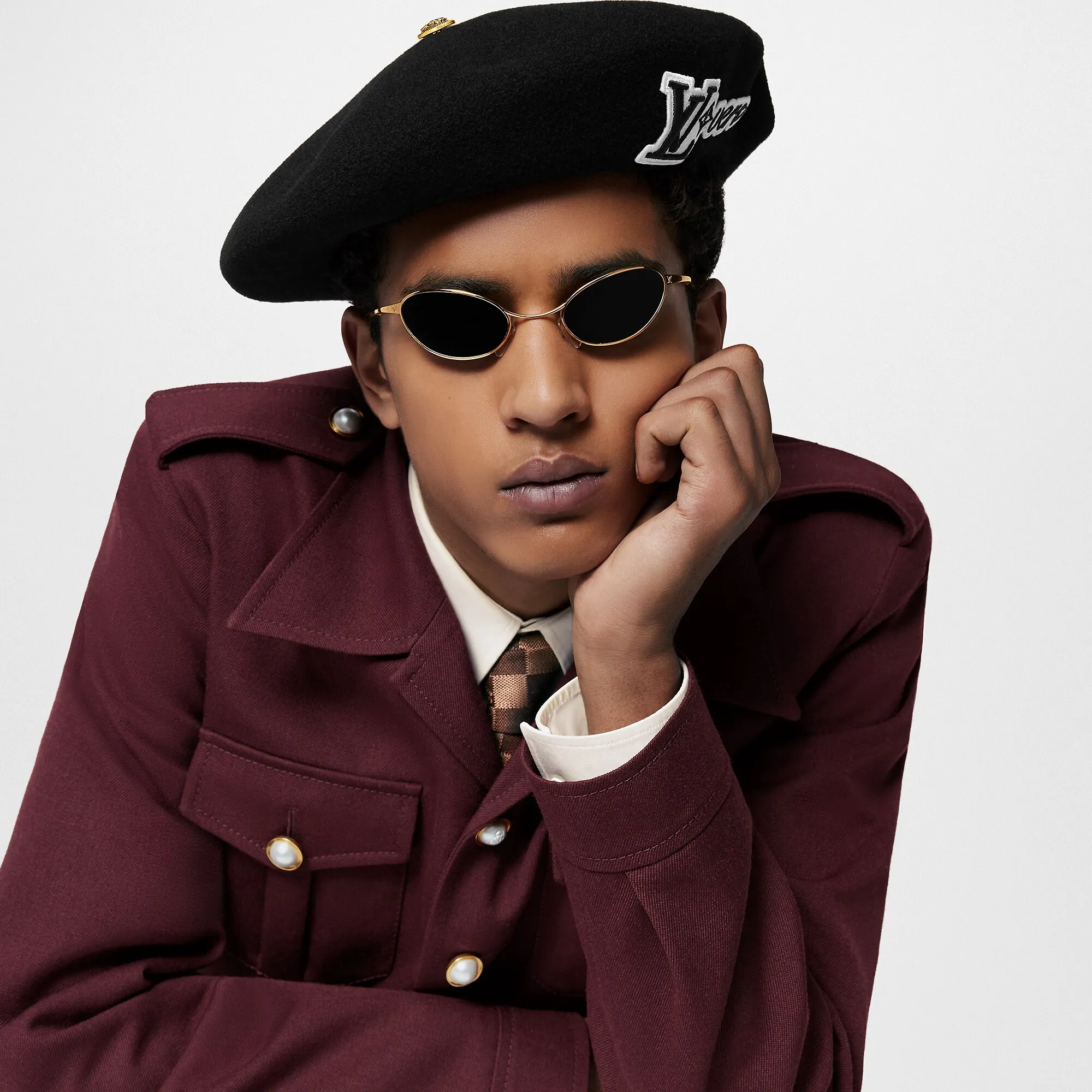 Louis Vuitton LV Wire Sunglasses S00 - New - For Men Z2392U