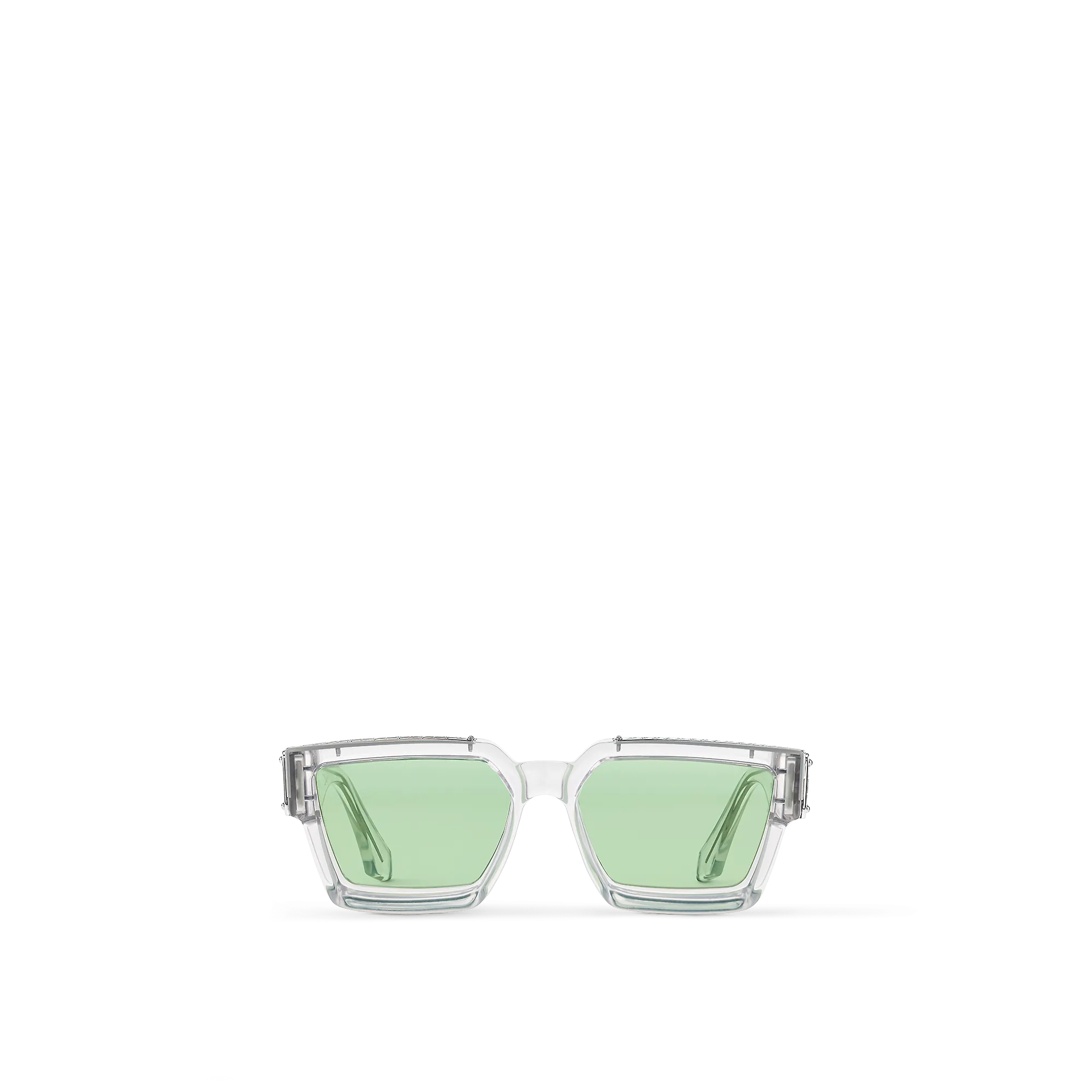 Louis Vuitton 1.1 Millionaires Square Sunglasses S00 - Men - Accessories Z2441W Green