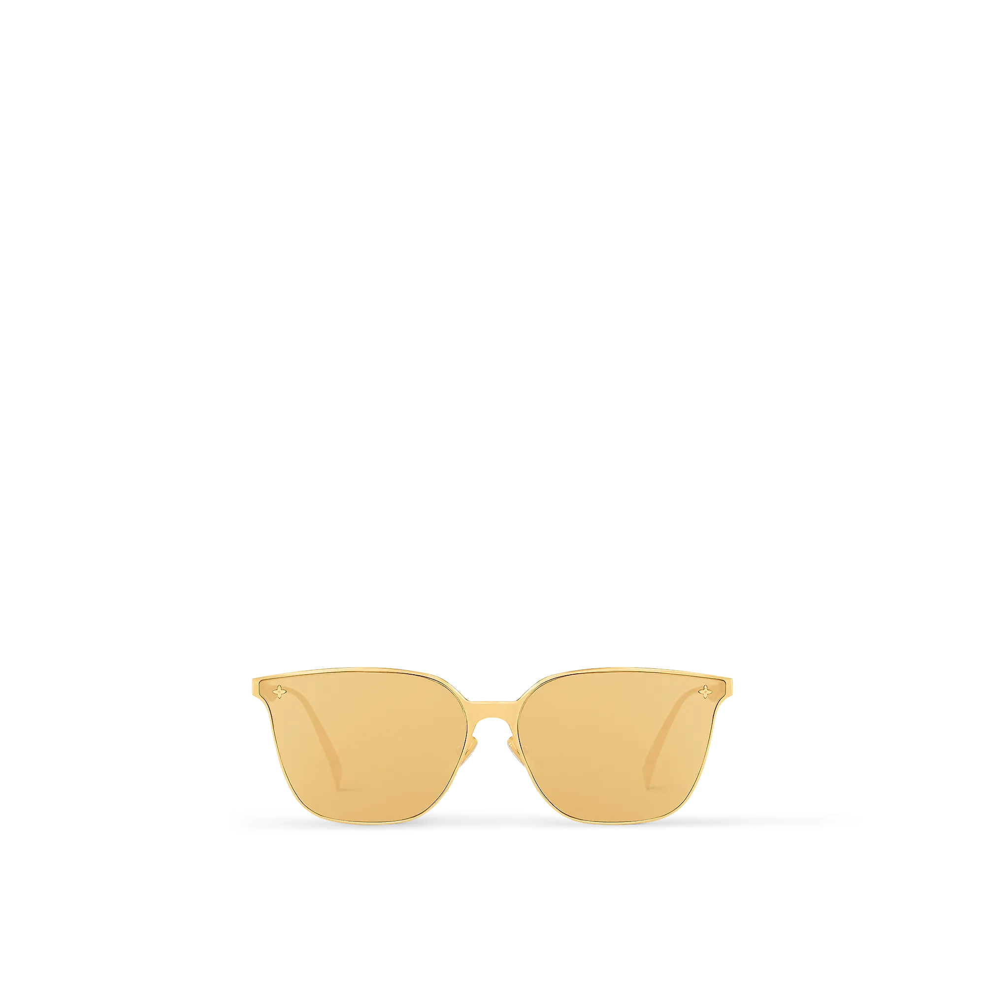 Louis Vuitton My Monogram Fame Metal Sunglasses S00 - New - For Women Z2486U Gold