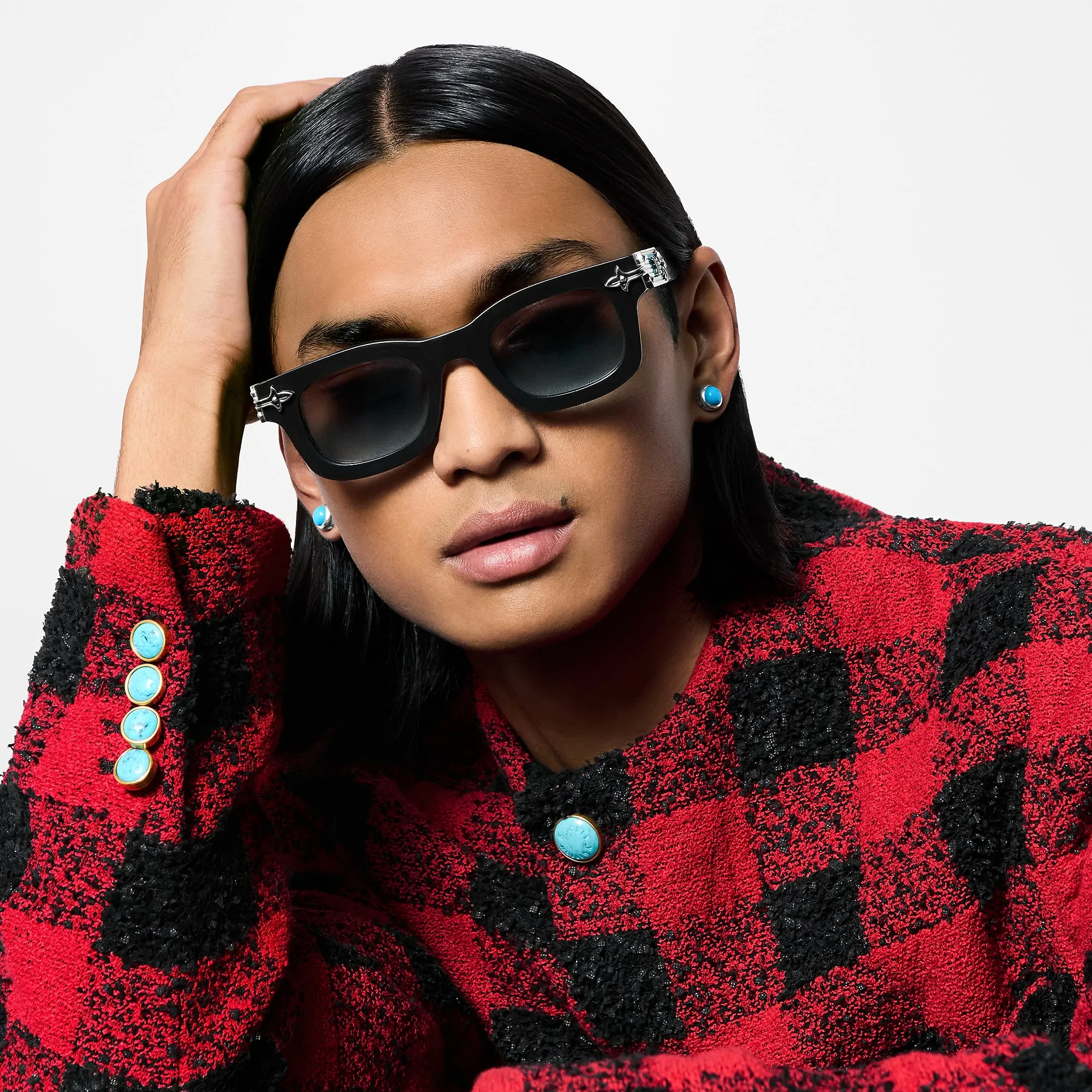 Louis Vuitton LV Arabesque Sunglasses S00 - Men - Accessories Z2529U Black