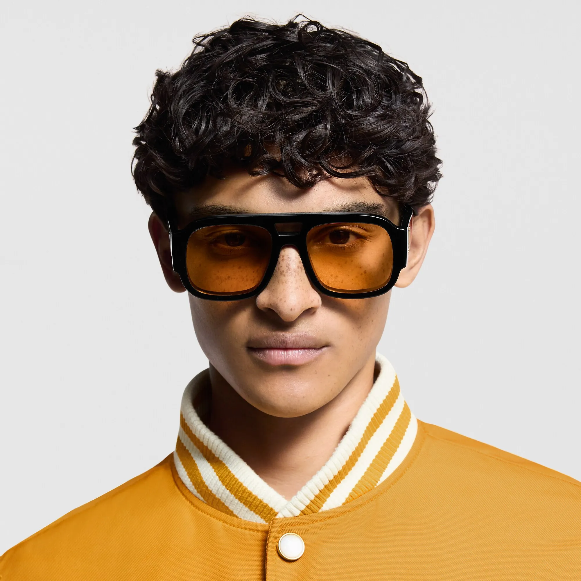 Louis Vuitton LV Clash Pilot Sunglasses S00 - Men - Accessories Z2614W Orange