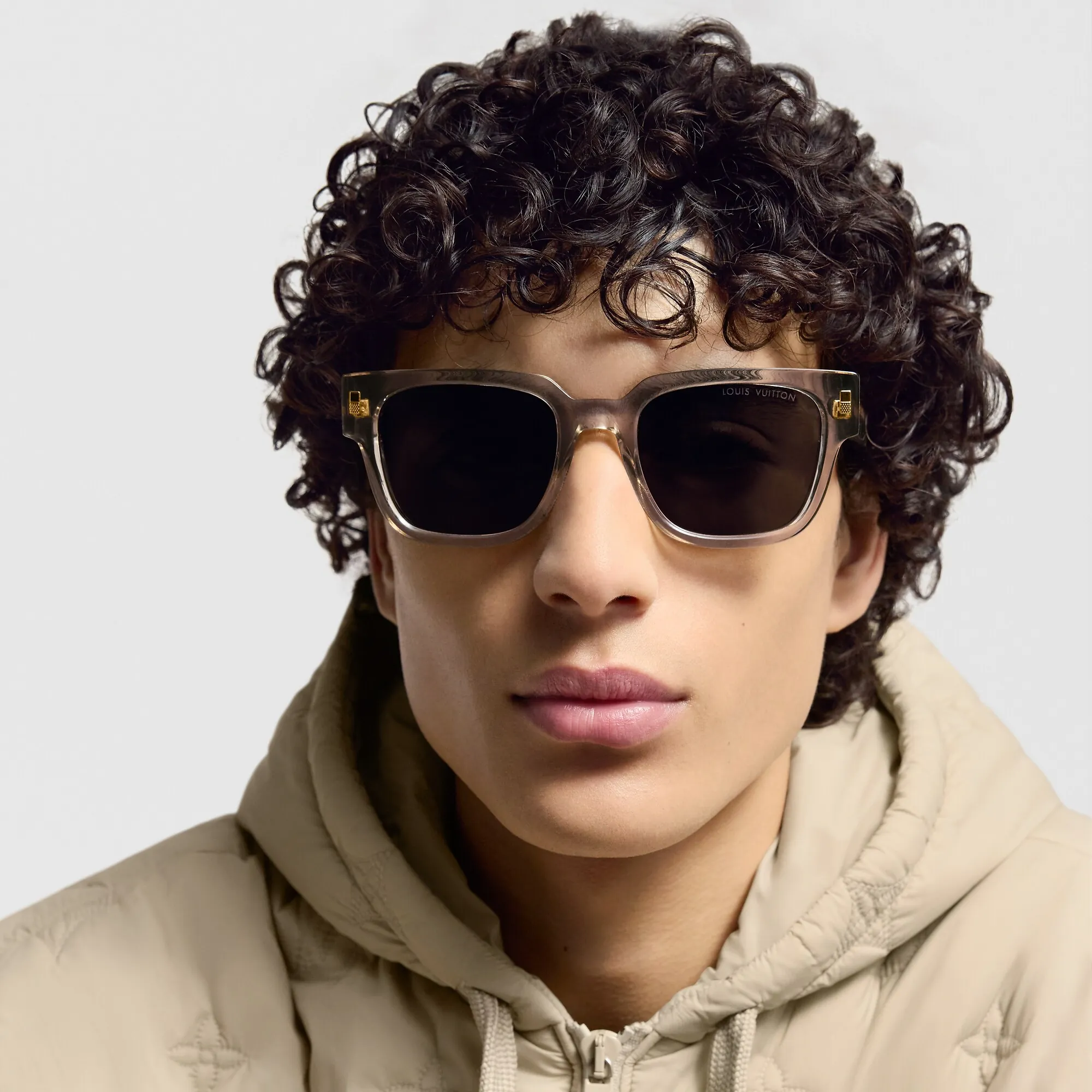 Louis Vuitton LV Escape Square Sunglasses S00 - Men - Accessories Z2622W Champagne