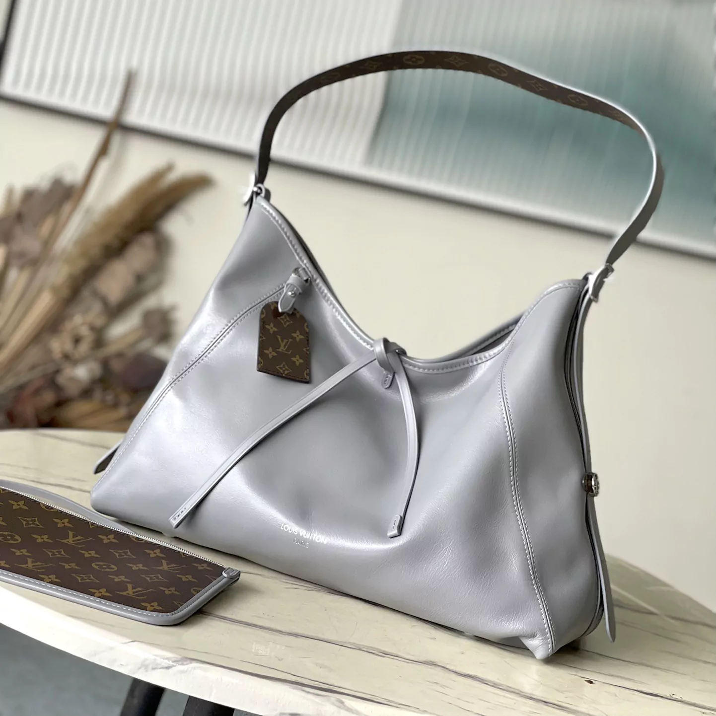 Louis Vuitton CarryAll Vibe MM LV Vibe - Women - Handbags M12583 Gris Trianon