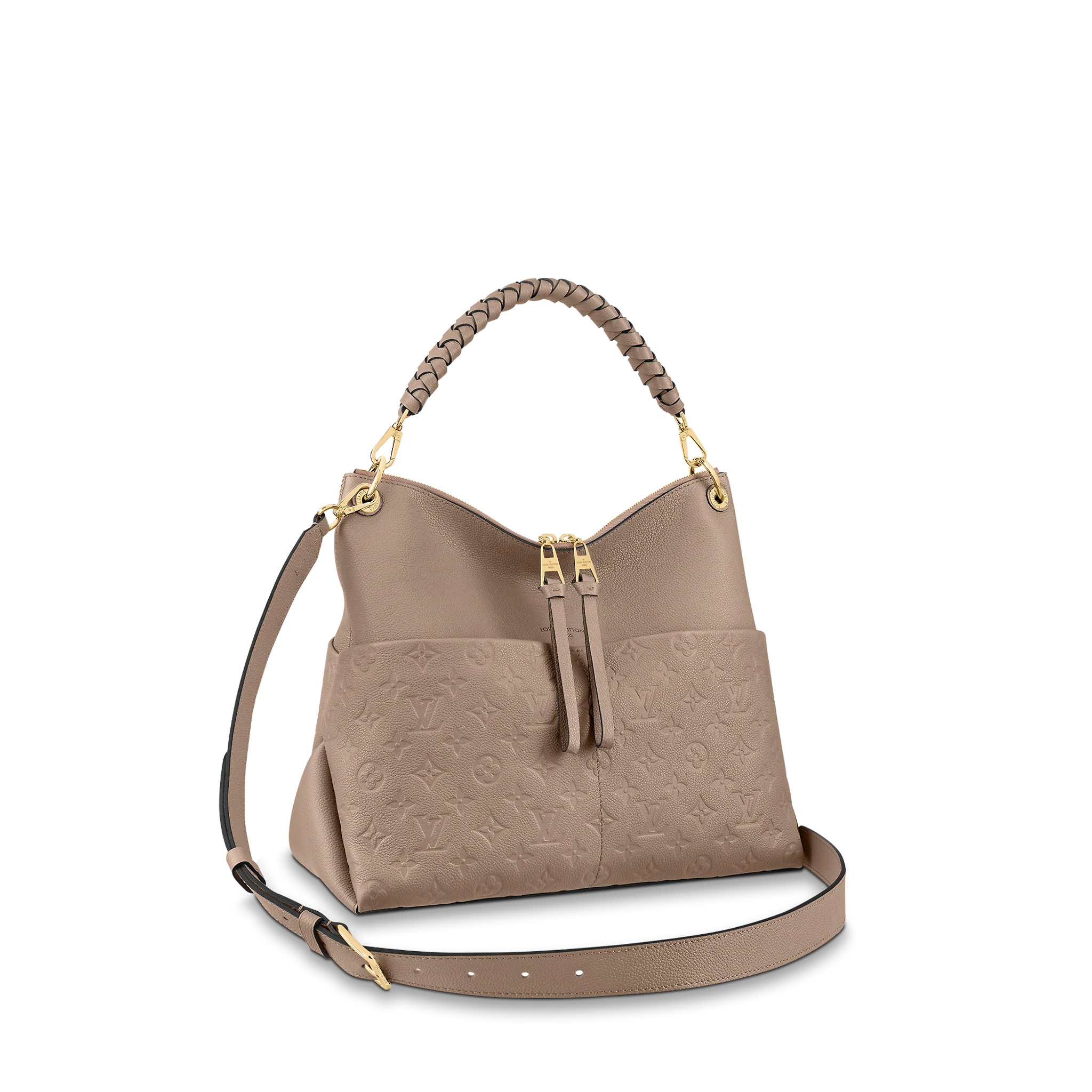 Louis Vuitton Maida Hobo Monogram Empreinte Leather in Tourterelle - Handbags M45523