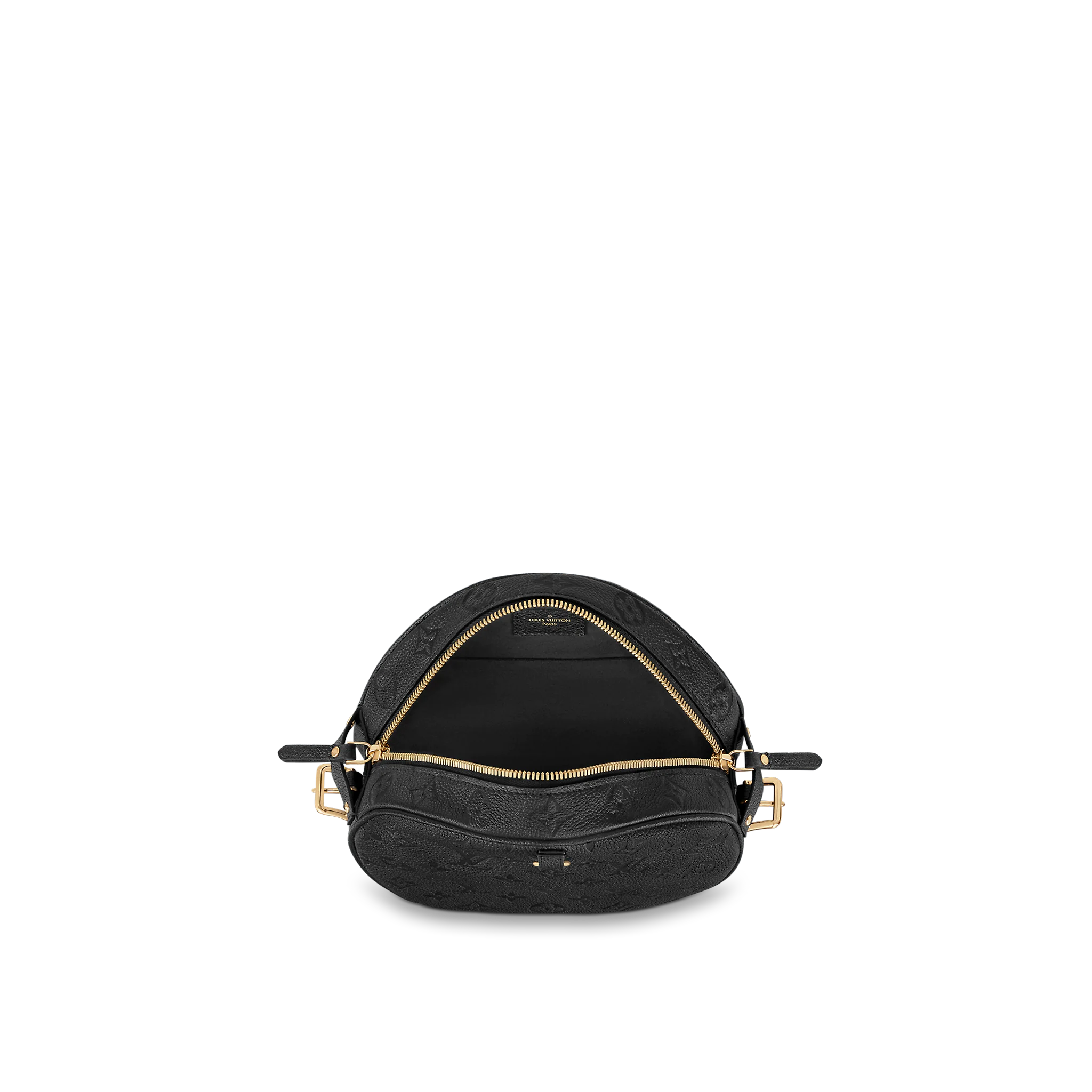 Louis Vuitton Boite Chapeau Souple MM Monogram Empreinte Leather in Black - Handbags M45649