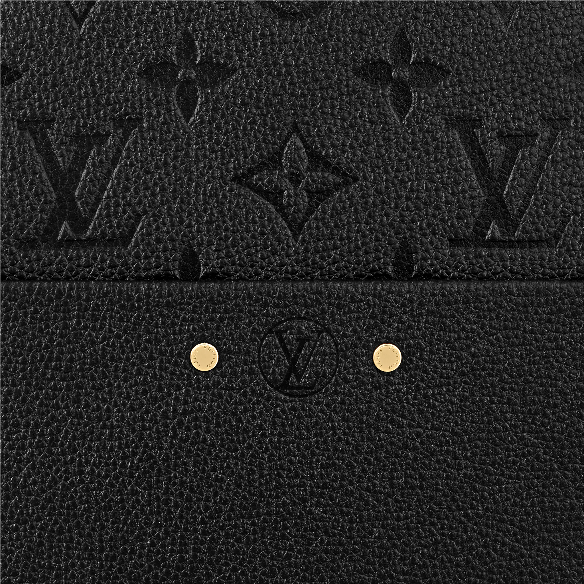 Louis Vuitton Boite Chapeau Souple MM Monogram Empreinte Leather in Black - Handbags M45649