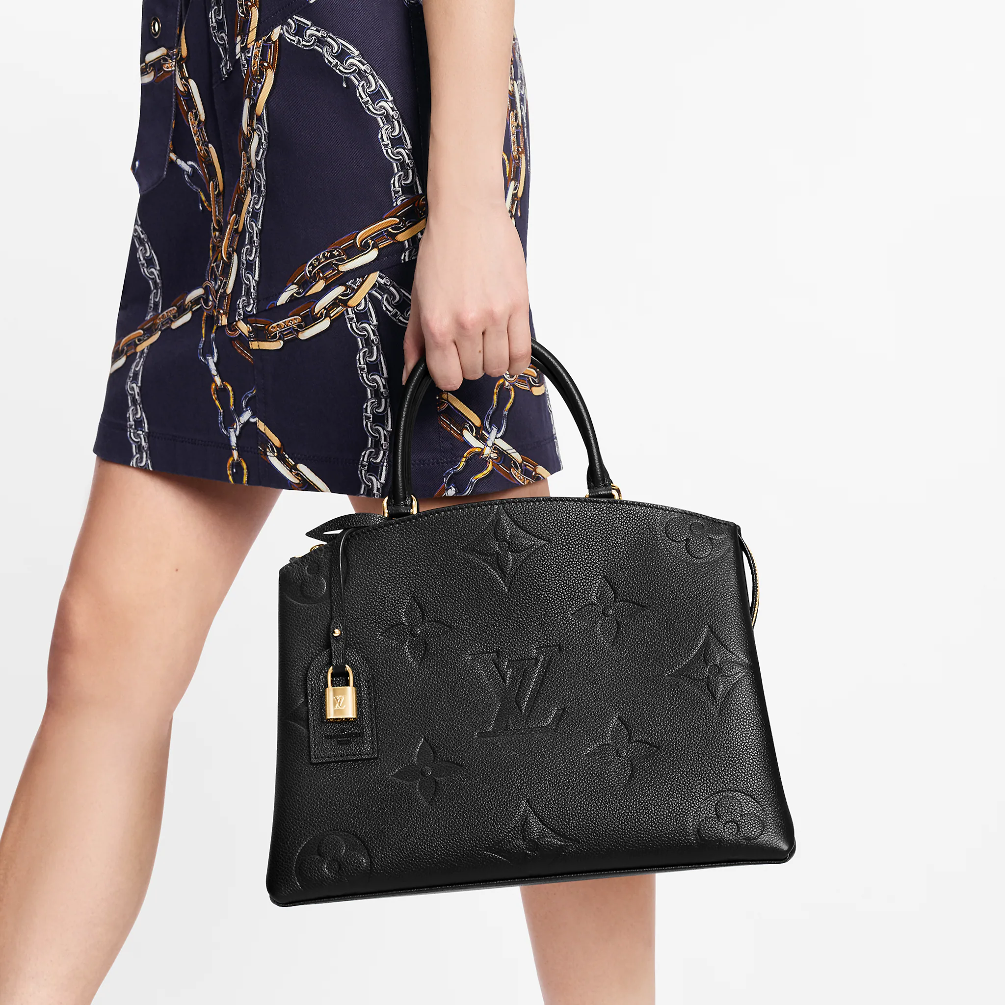 Louis Vuitton Grand Palais Monogram Empreinte Leather Black - Handbags M45811