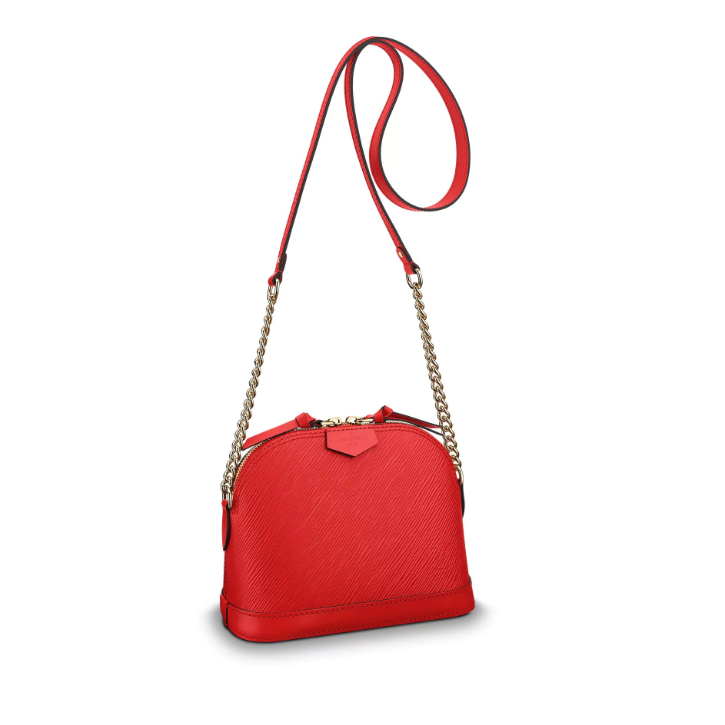 Louis Vuitton Epi Leather Ladies Alma Mini M51404 Coquelicot