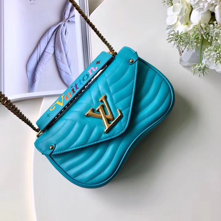 Louis Vuitton New Wave Chain Bag MM M51946 Malibu Green