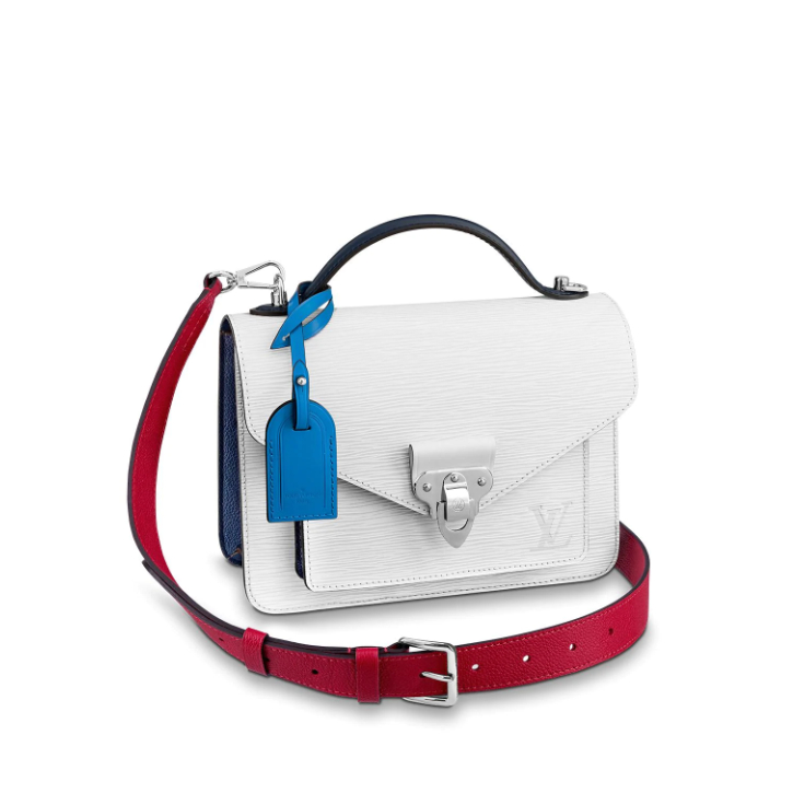 Louis Vuitton Epi leather Cowhide Neo Monceau M55392 Blanc Optique