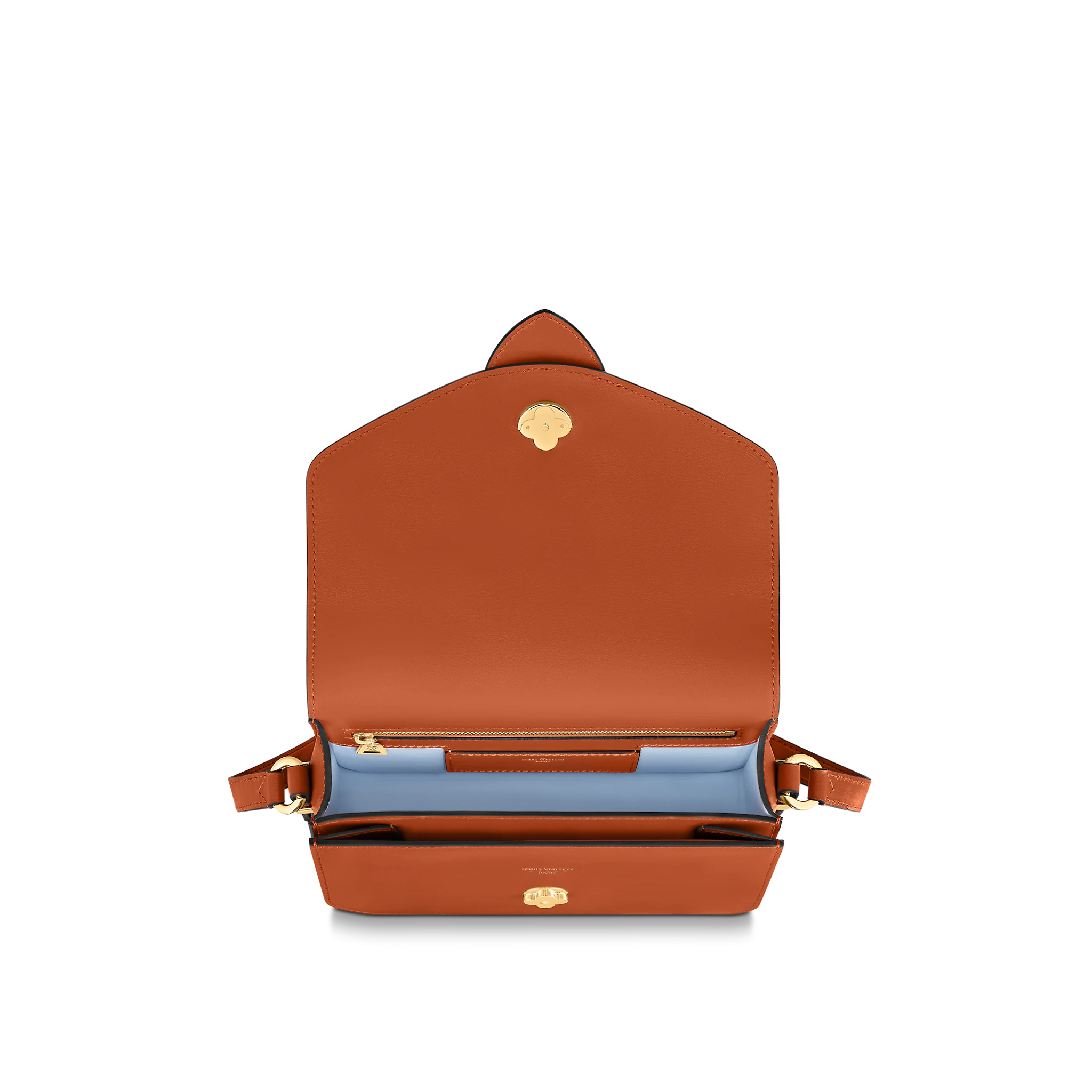 Louis Vuitton LV Pont 9 Calfskin Leather in Caramel - Handbags M56456