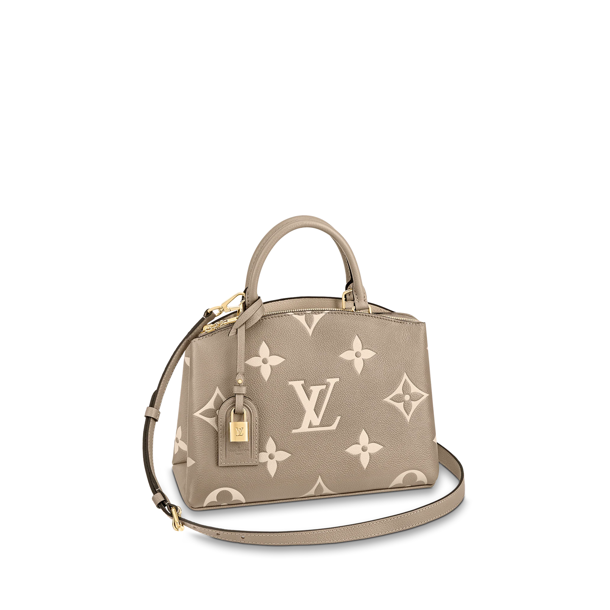 Louis Vuitton Petit Palais Bicolor Monogram Empreinte Leather Dove/Cream - Women - Handbags M58914