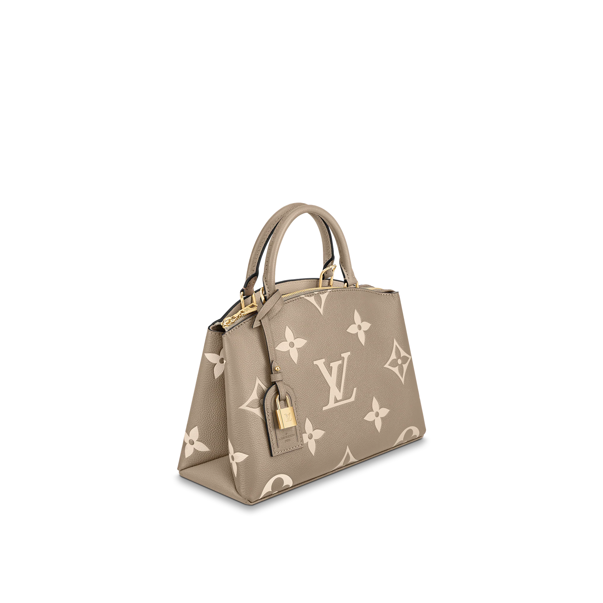 Louis Vuitton Petit Palais Bicolor Monogram Empreinte Leather Dove/Cream - Women - Handbags M58914