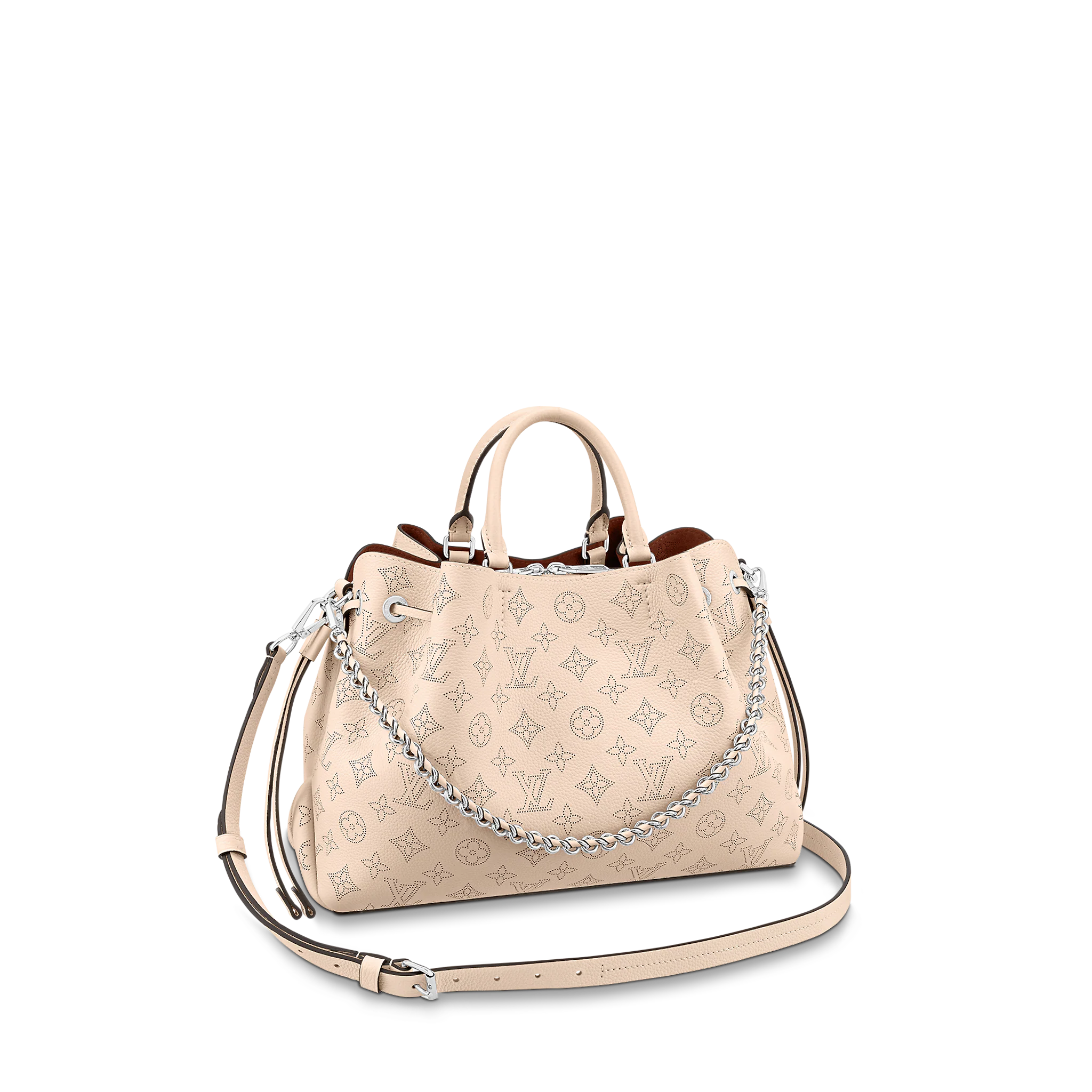 Louis Vuitton Bella Tote Mahina in Crème - Women - Handbags M59203