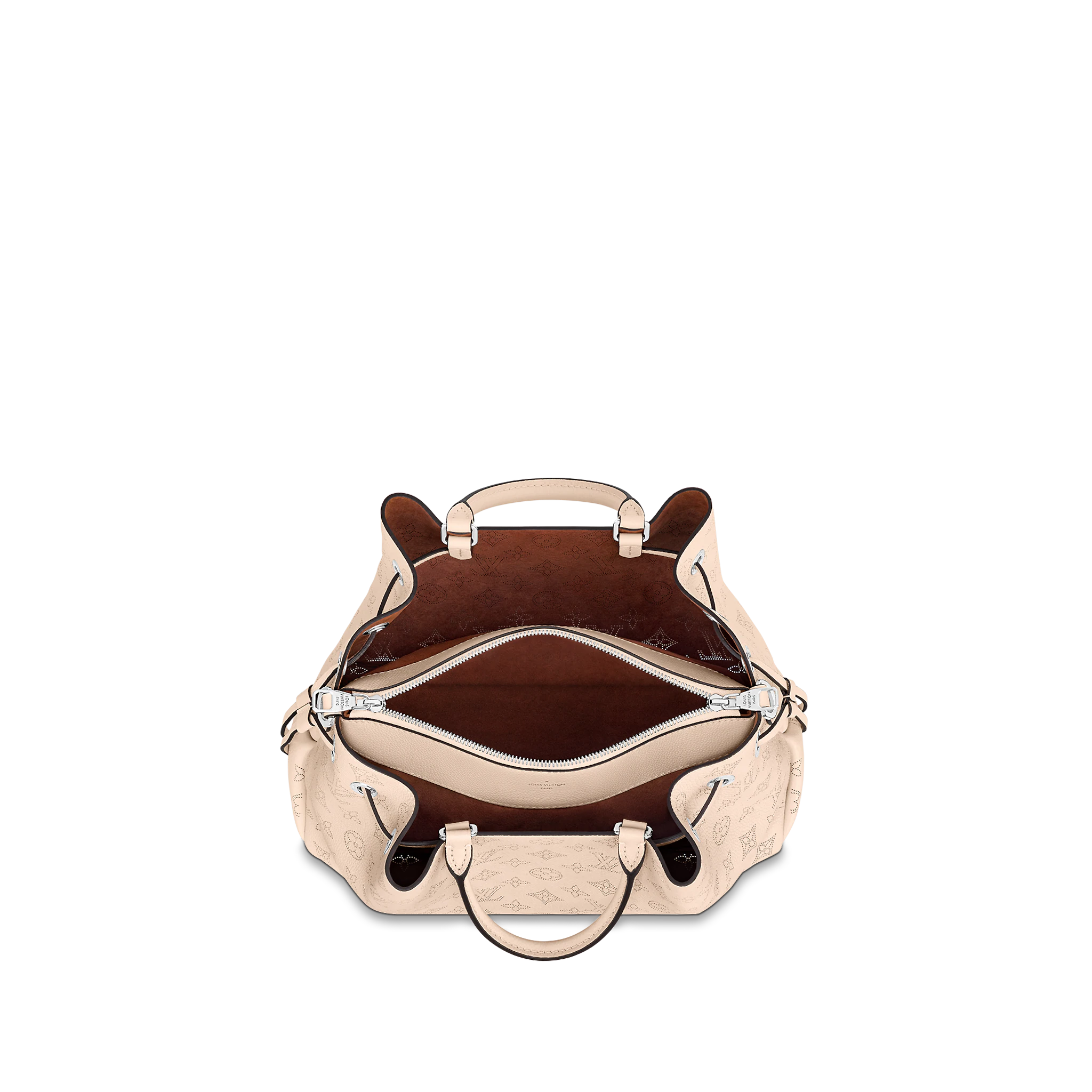 Louis Vuitton Bella Tote Mahina in Crème - Women - Handbags M59203