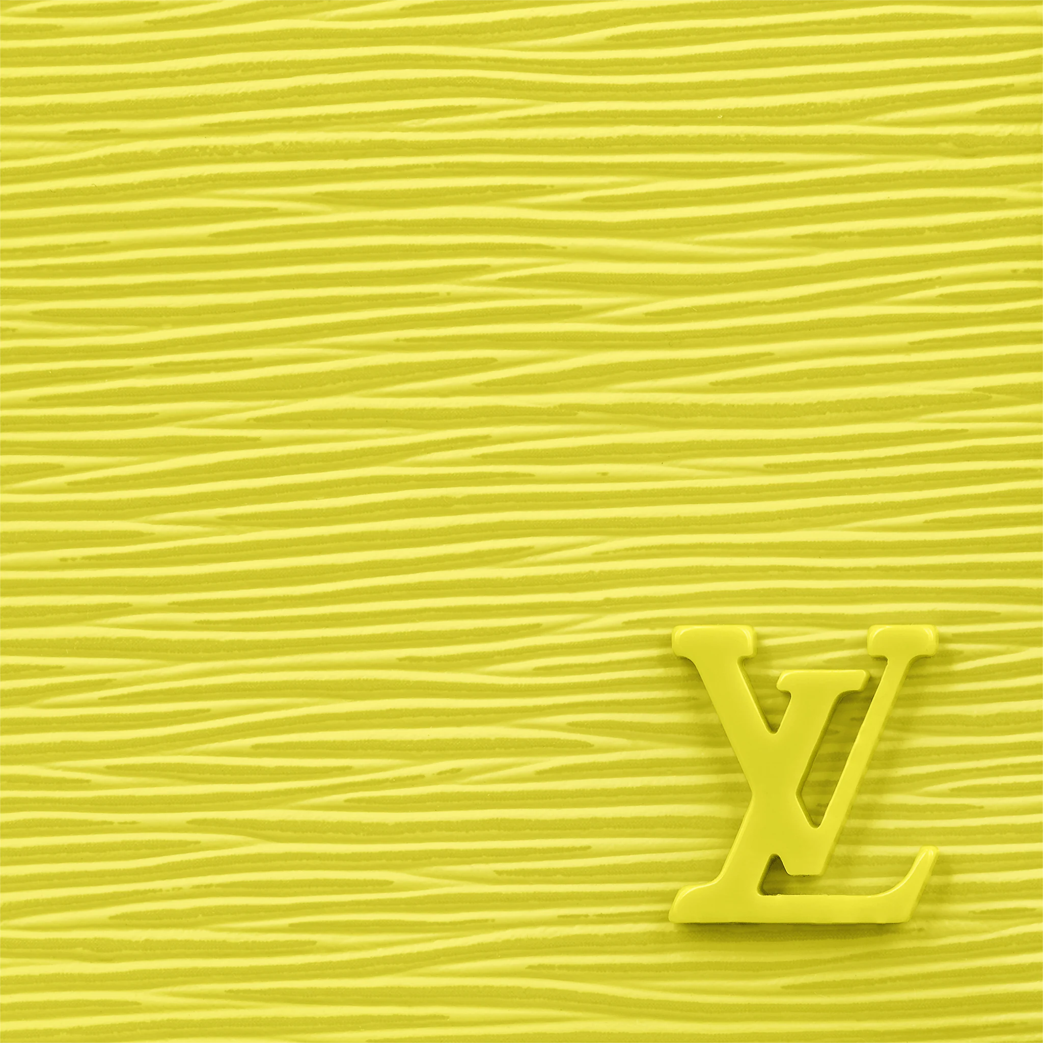 Louis Vuitton Petit Sac Plat Epi Leather in Yellow Citron - Small Leather Goods M80169