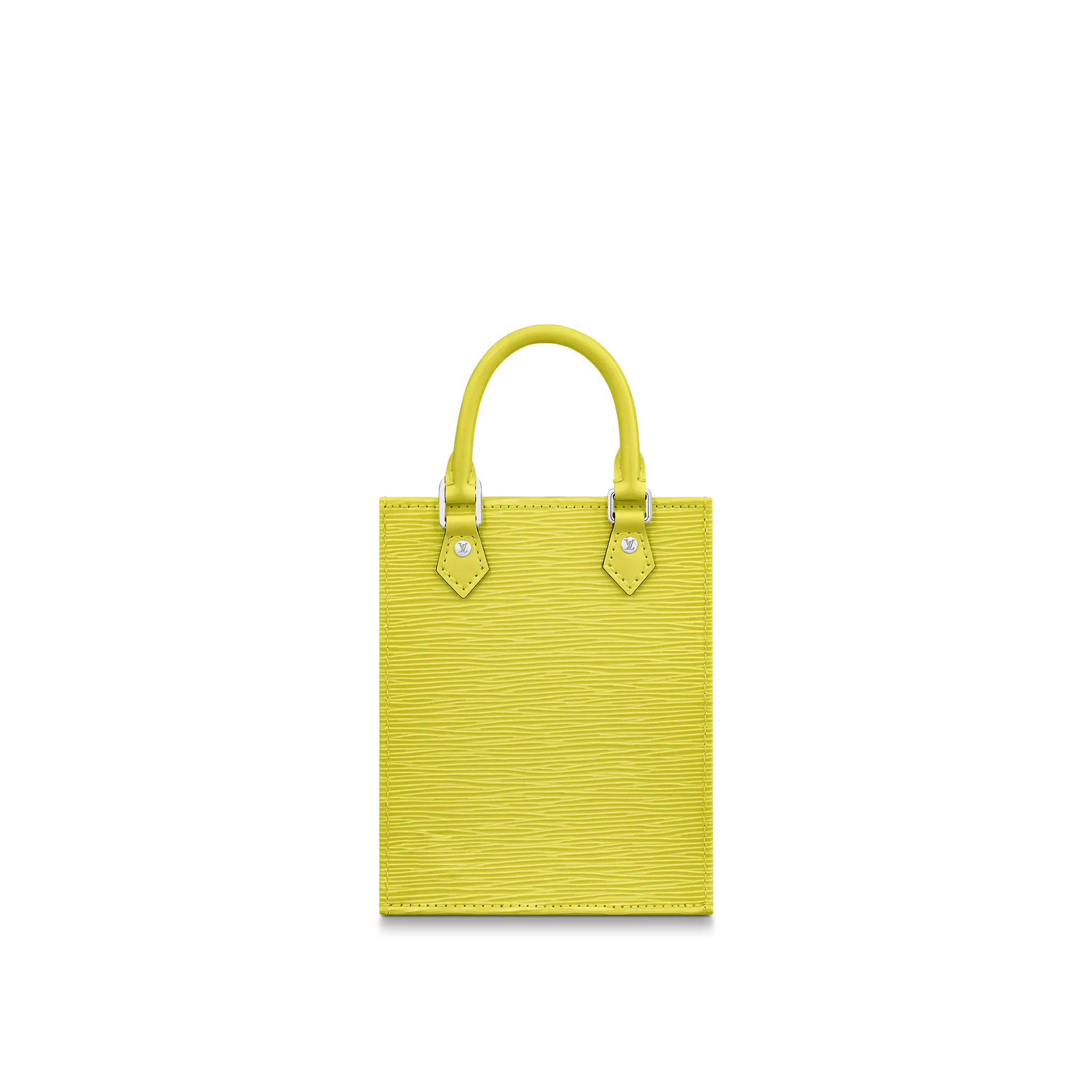 Louis Vuitton Petit Sac Plat Epi Leather in Yellow Citron - Small Leather Goods M80169