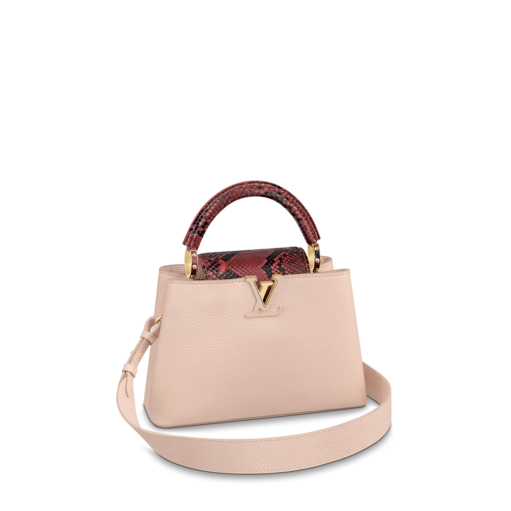 Louis Vuitton Capucines BB Capucines in Eggshell - Women Handbags N80013 Louis Vuitton Capucines BB Capucines in Eggshell - Women Handbags N80013