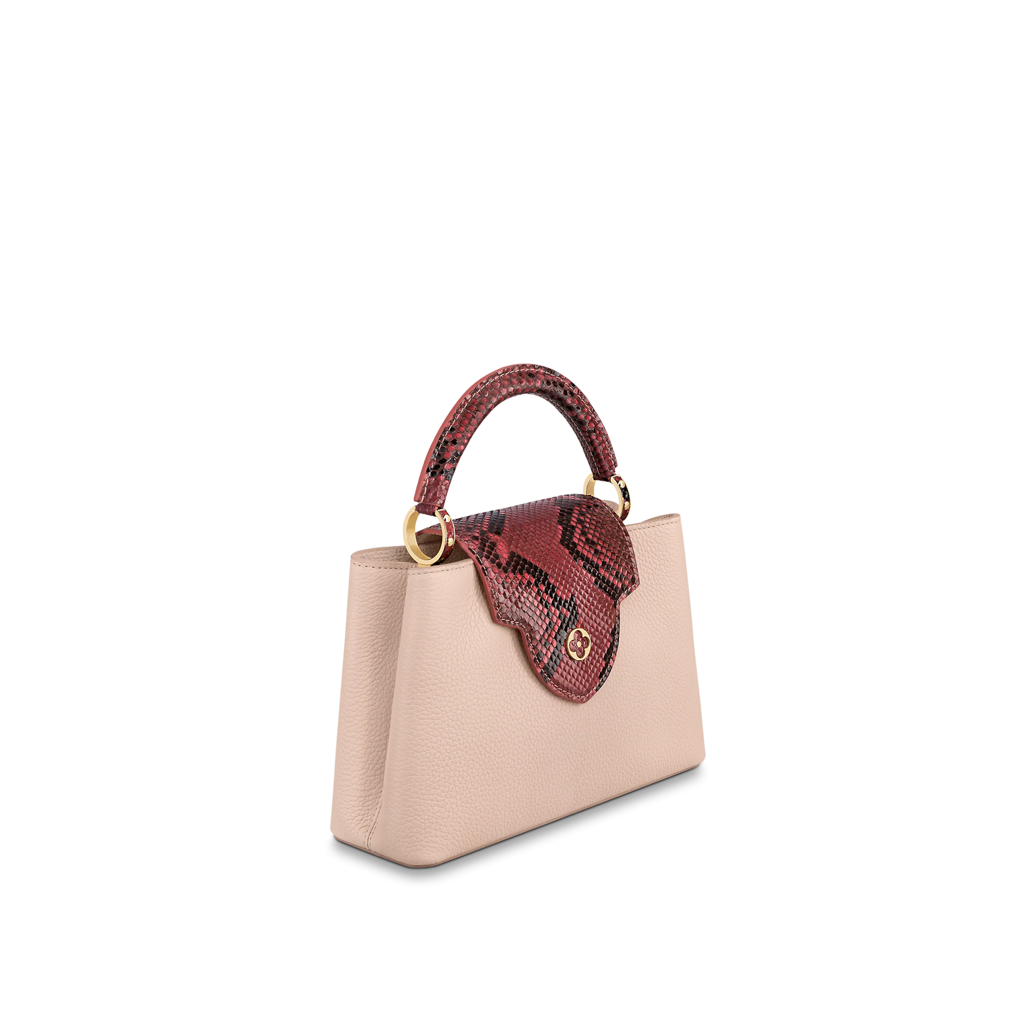 Louis Vuitton Capucines BB Capucines in Eggshell - Women Handbags N80013