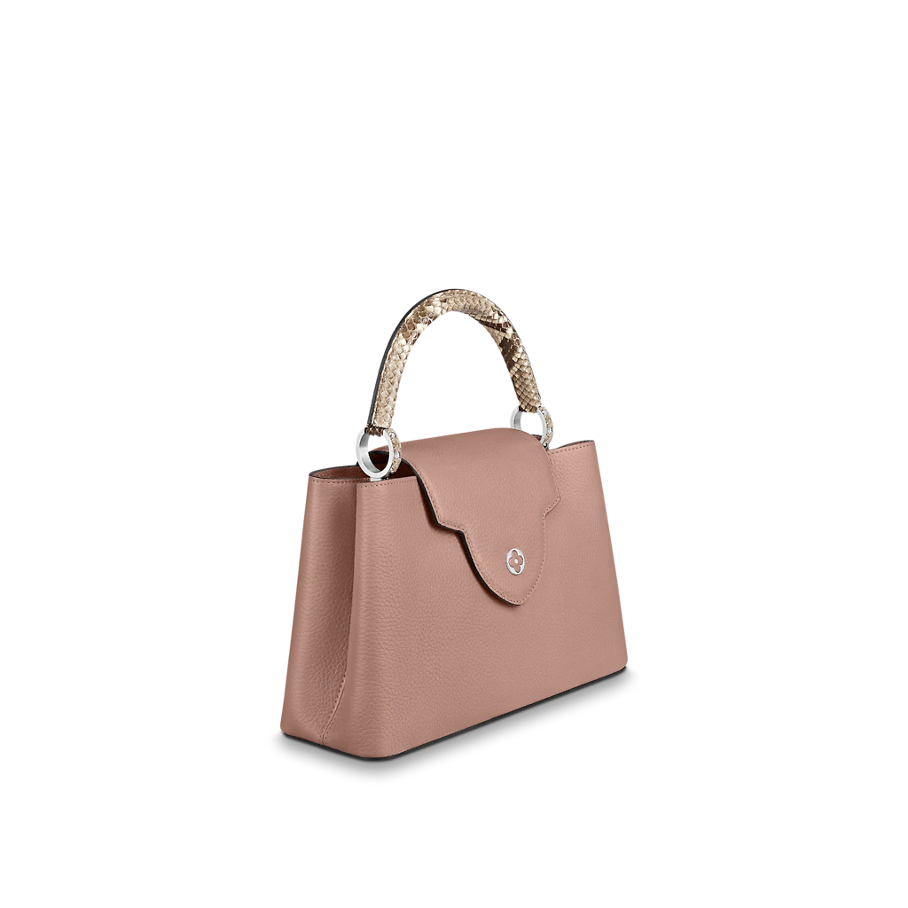 Louis Vuitton Capucines MM Python in Magnolia - Women - Handbags N92801