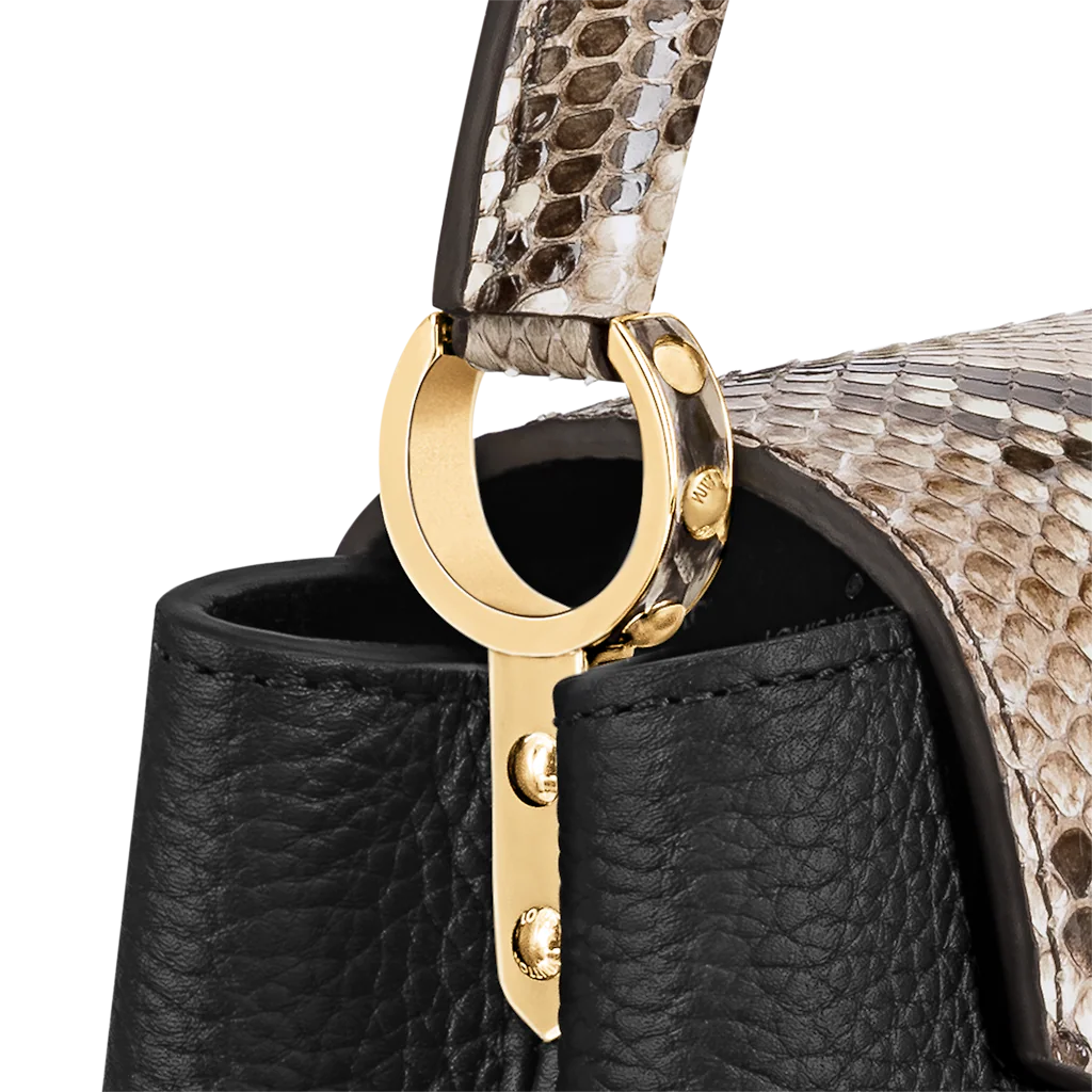 Louis Vuitton Capucines Mini Capucines in Black - Women - Handbags N96467