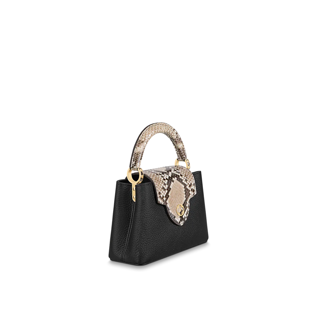 Louis Vuitton Capucines Mini Capucines in Black - Women - Handbags N96467