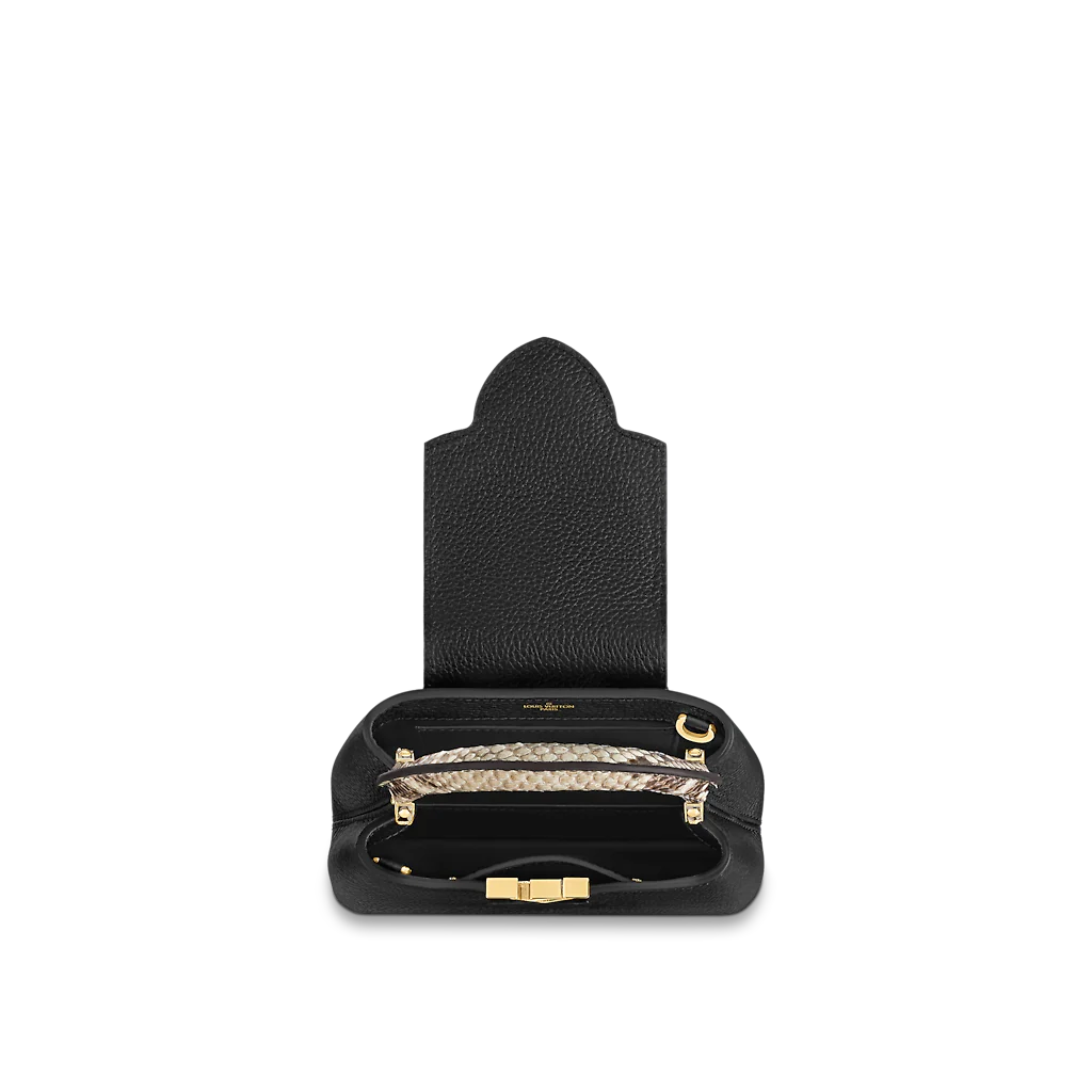 Louis Vuitton Capucines Mini Capucines in Black - Women - Handbags N96467