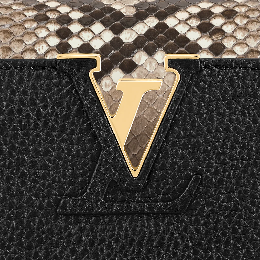 Louis Vuitton Capucines Mini Capucines in Black - Women - Handbags N96467