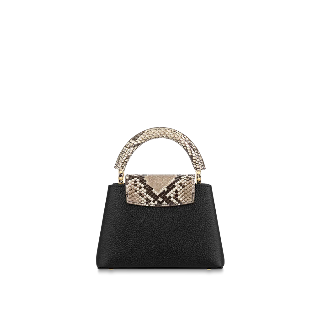 Louis Vuitton Capucines Mini Capucines in Black - Women - Handbags N96467