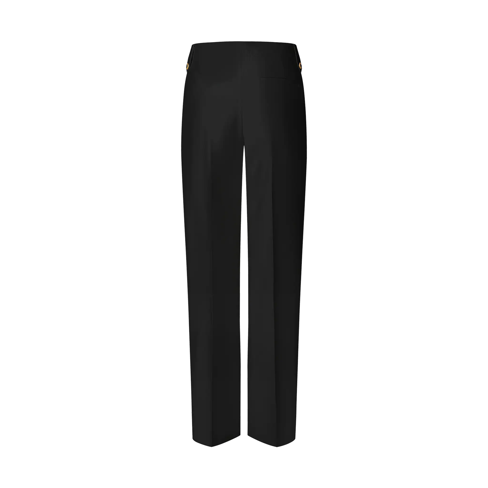 Louis Vuitton Tailored Straight-Cut Pants Black - Women - Ready-to-Wear 1AA0U0