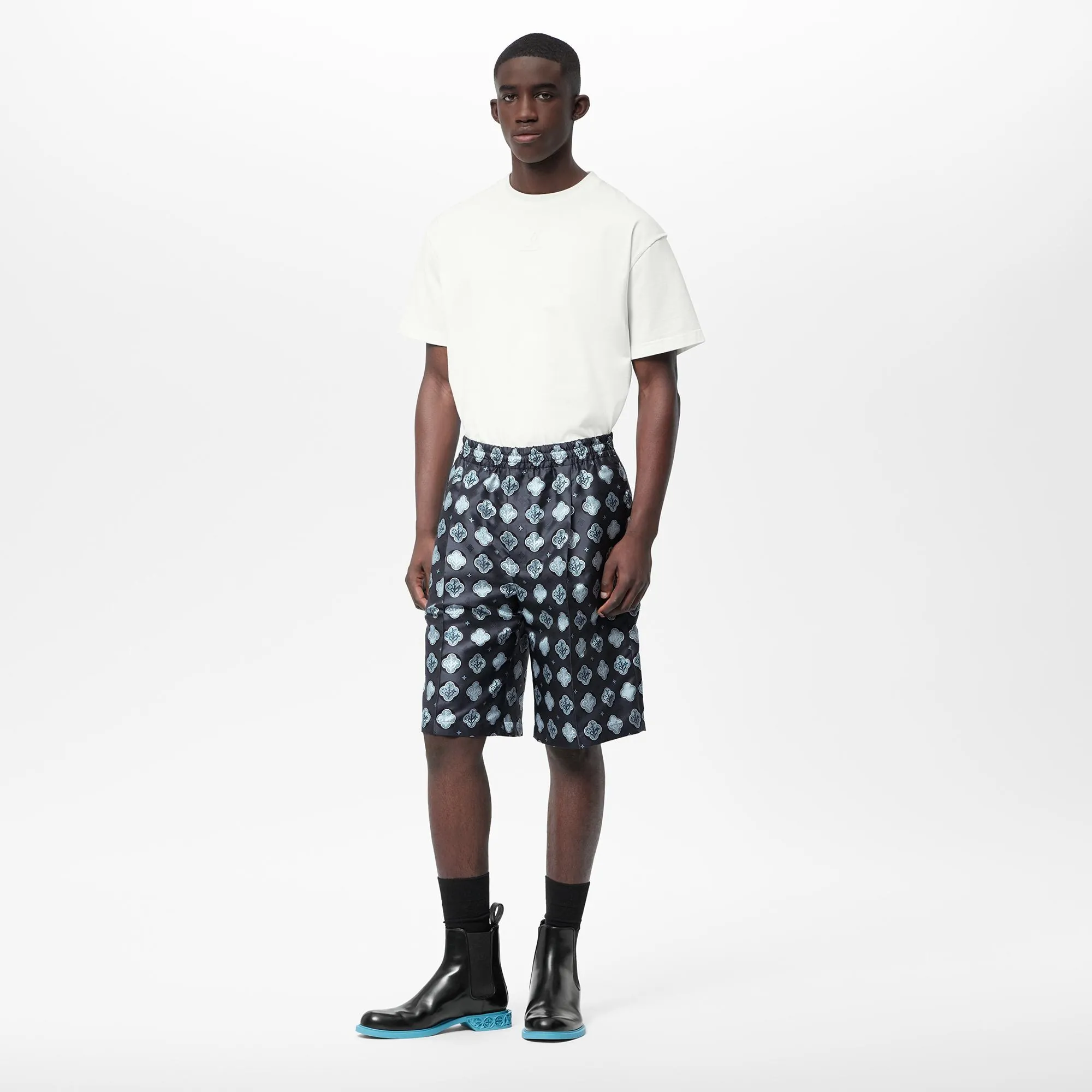 Louis Vuitton Evening Drawstring Shorts - Men - Ready-to-Wear 1AA5AQ