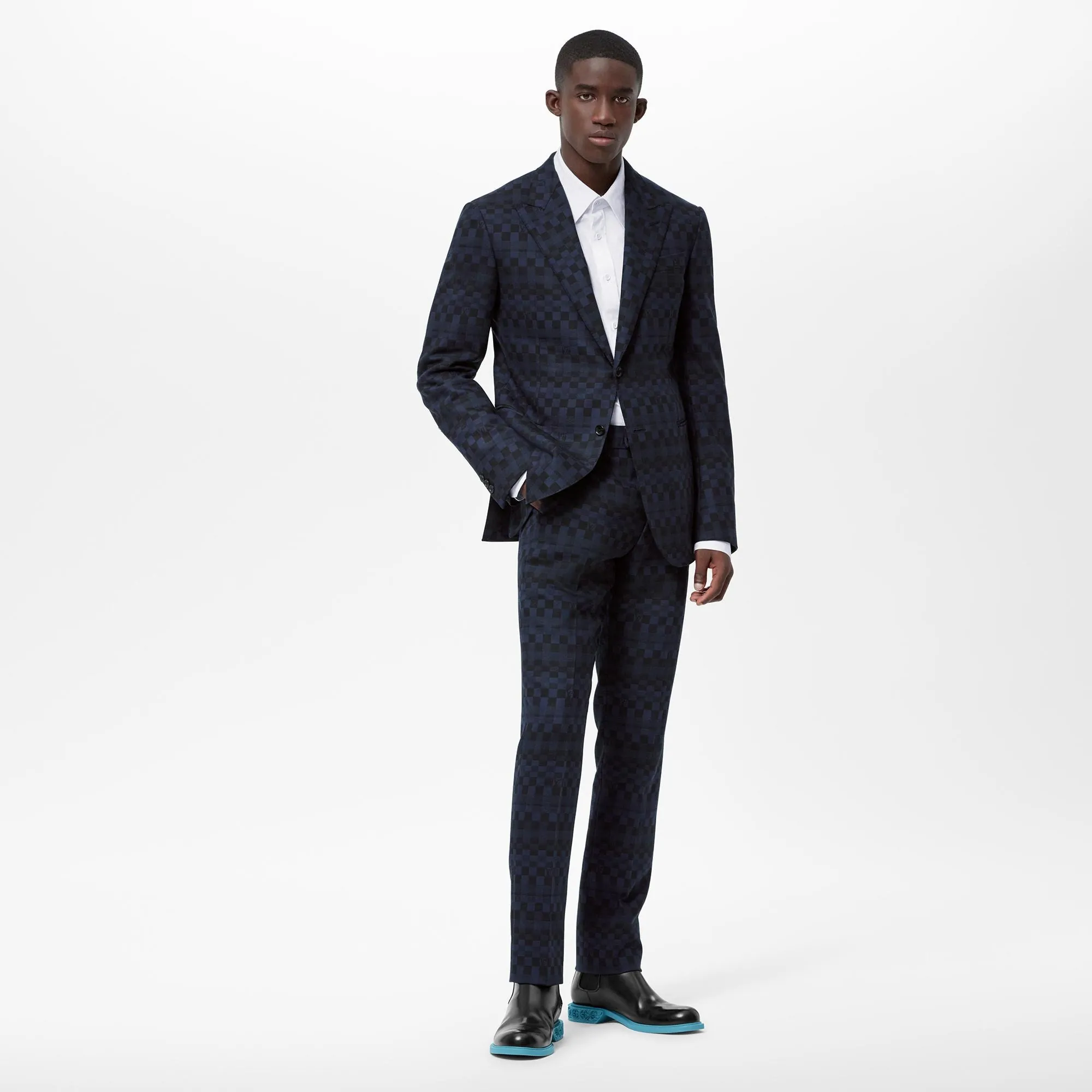 Louis Vuitton Single-Breasted Pont Neuf Jacket - Men - Ready-to-Wear 1AA7US Louis Vuitton Single-Breasted Pont Neuf Jacket - Men - Ready-to-Wear 1AA7US