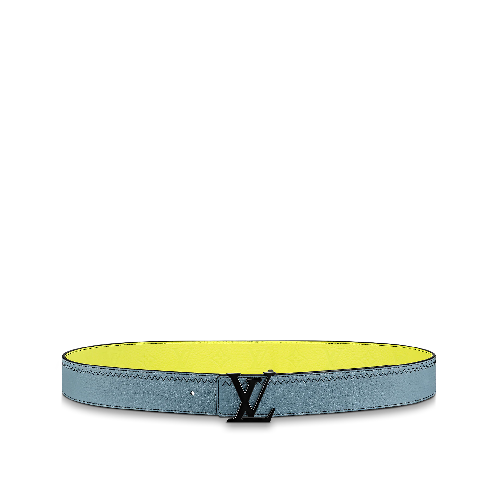 Louis Vuitton LV Initials Colour Blocks 40MM Reversible Belt Taurillon Leather - Men - Accessories M0526T