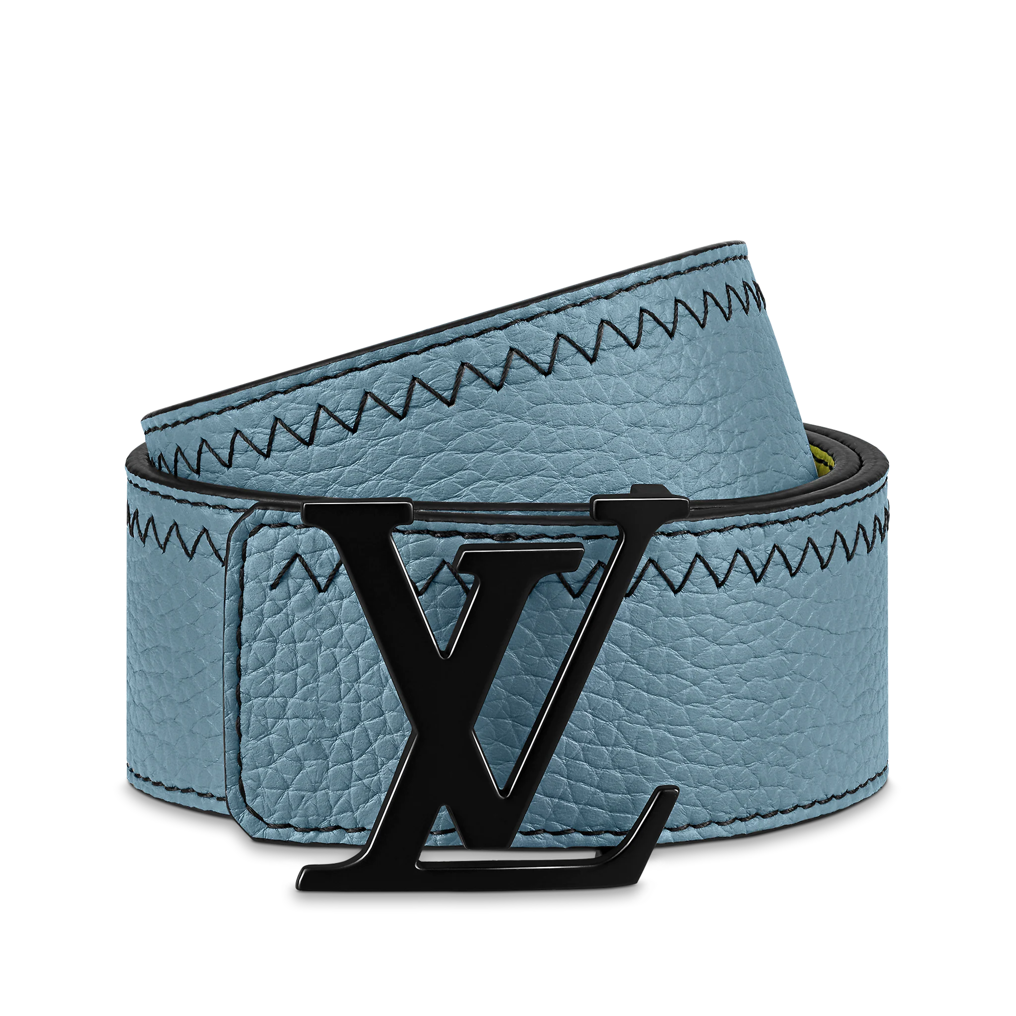 Louis Vuitton LV Initials Colour Blocks 40MM Reversible Belt Taurillon Leather - Men - Accessories M0526T