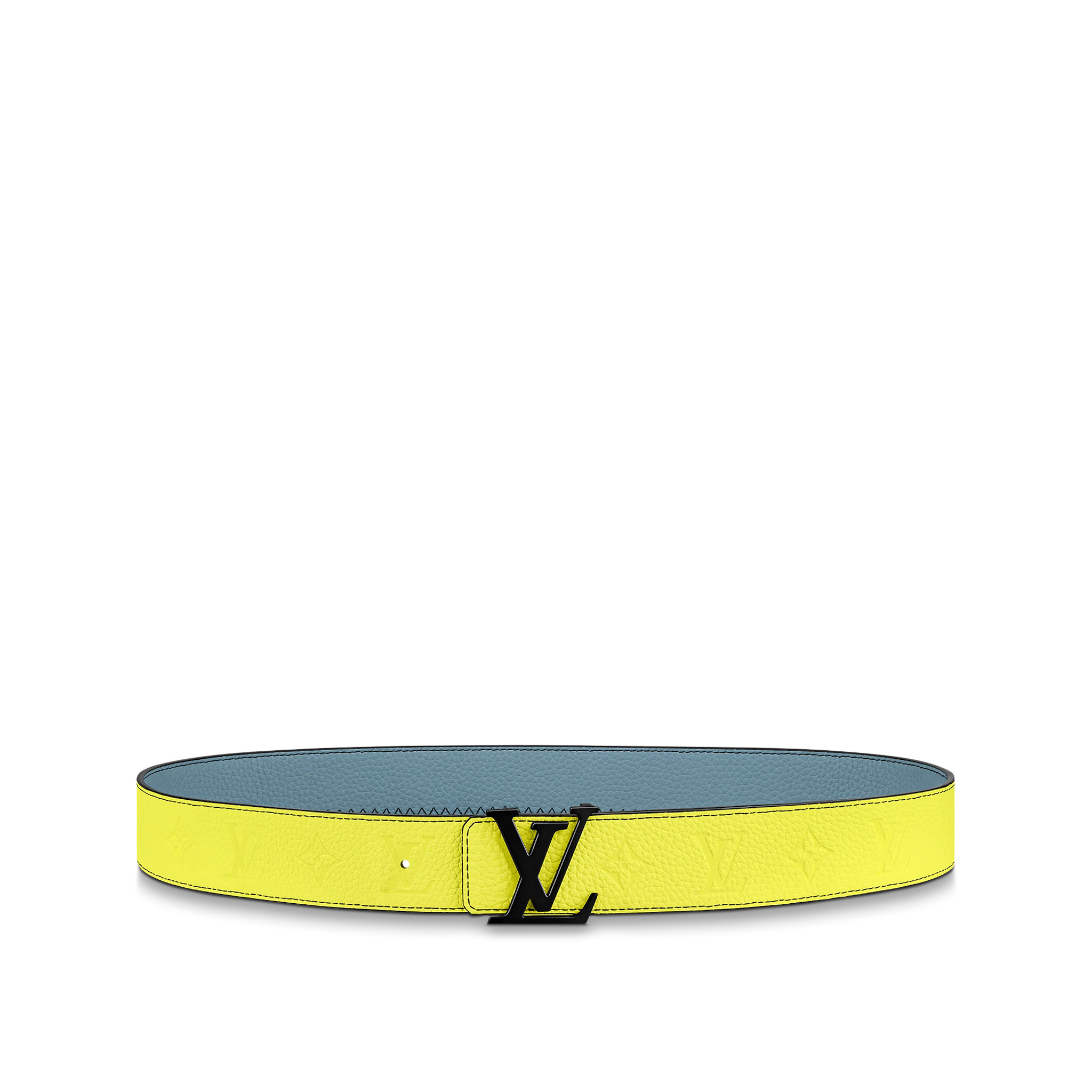 Louis Vuitton LV Initials Colour Blocks 40MM Reversible Belt Taurillon Leather - Men - Accessories M0526T