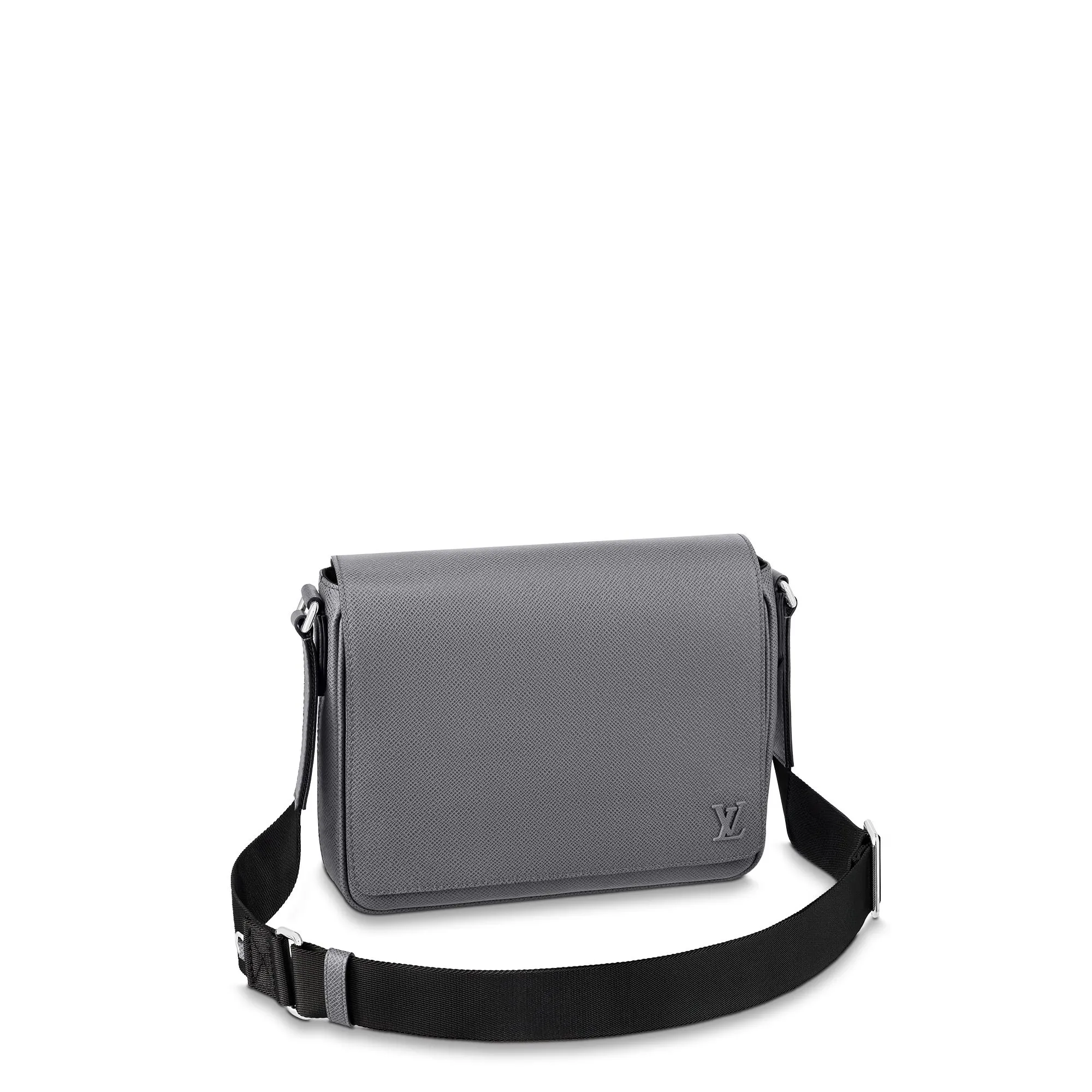 Louis Vuitton District PM Taiga Leather - Men - Bags M30851 Glacier