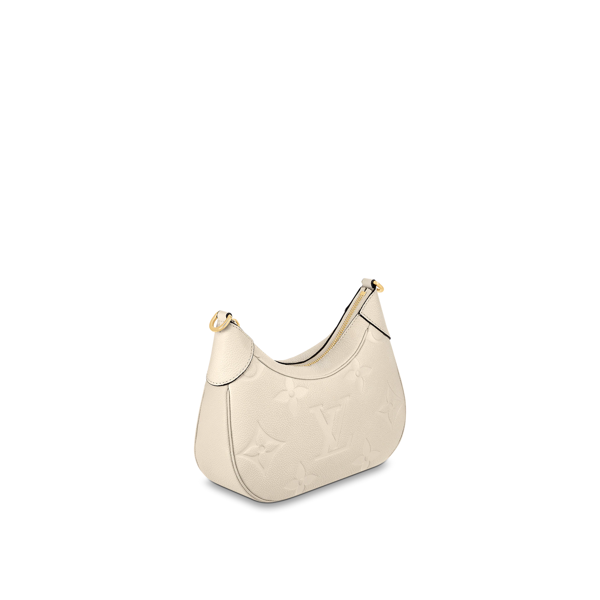 Louis Vuitton Bagatelle Monogram Empreinte Leather Creme- Women - Handbags M46099