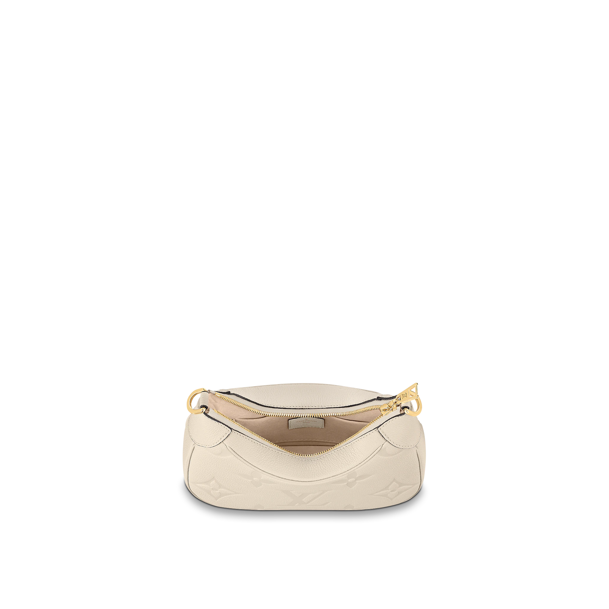 Louis Vuitton Bagatelle Monogram Empreinte Leather Creme- Women - Handbags M46099