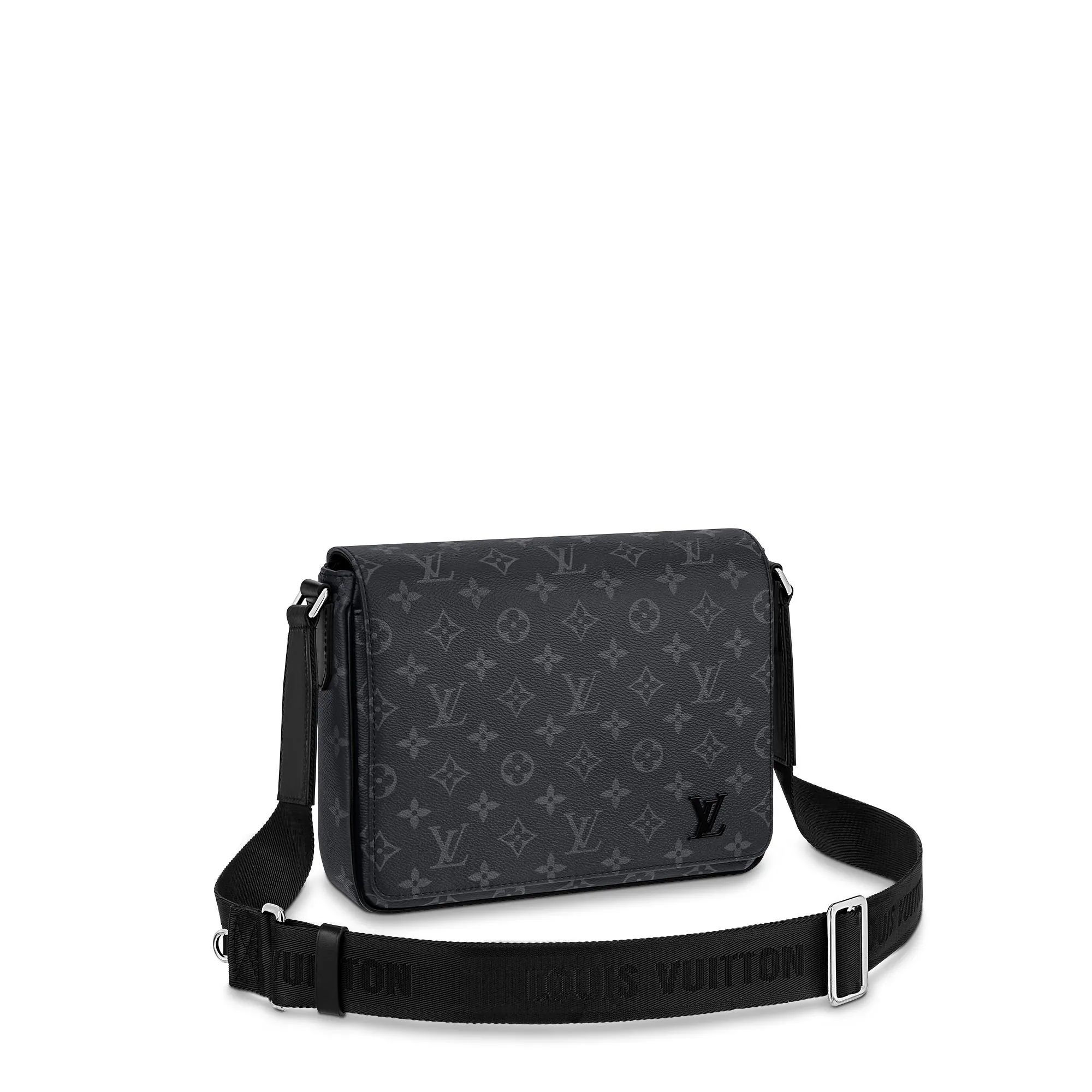 Louis Vuitton District PM Monogram Eclipse Canvas - Men - Bags M46255