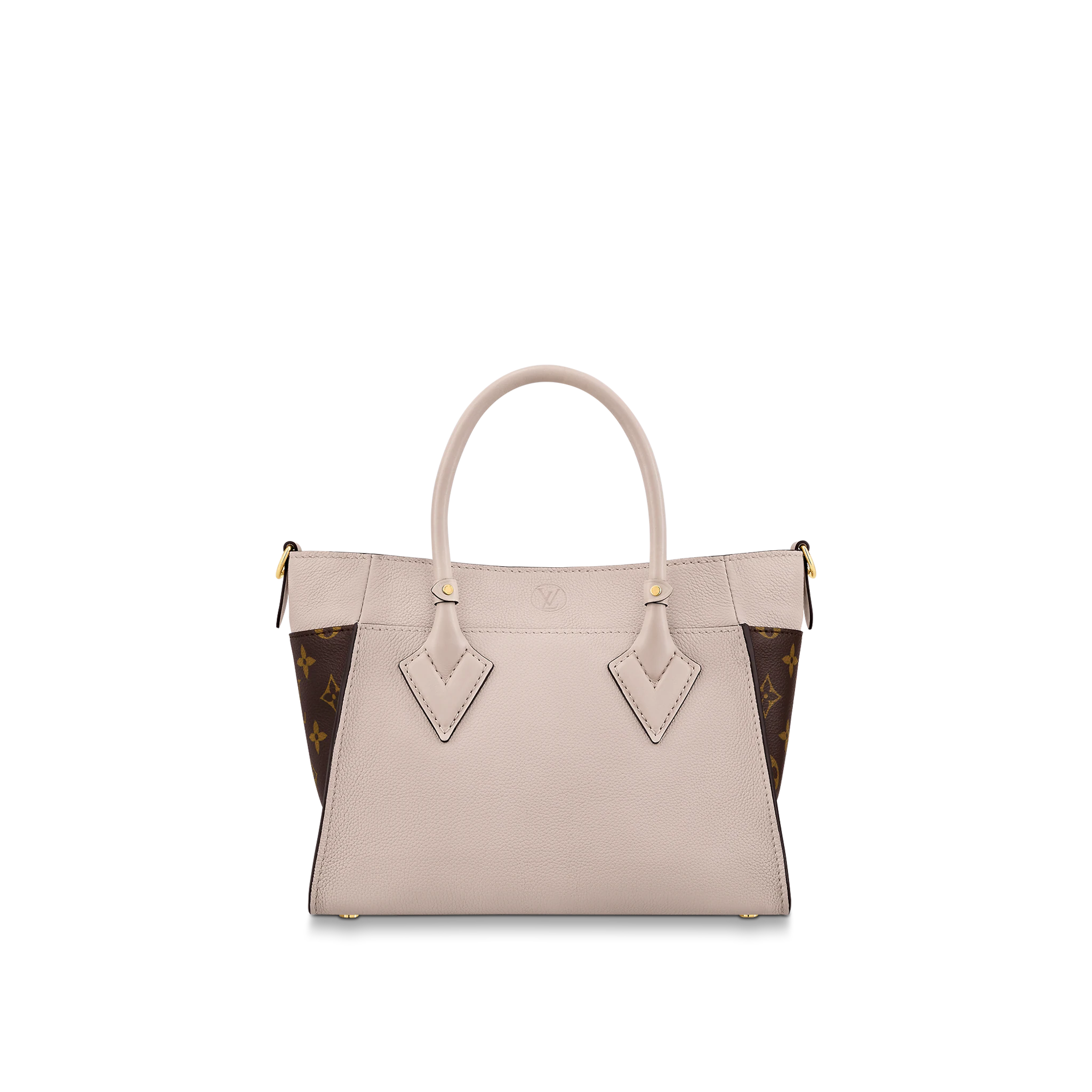Louis Vuitton On My Side PM High End Leathers in Greige - Women - Handbags M57729
