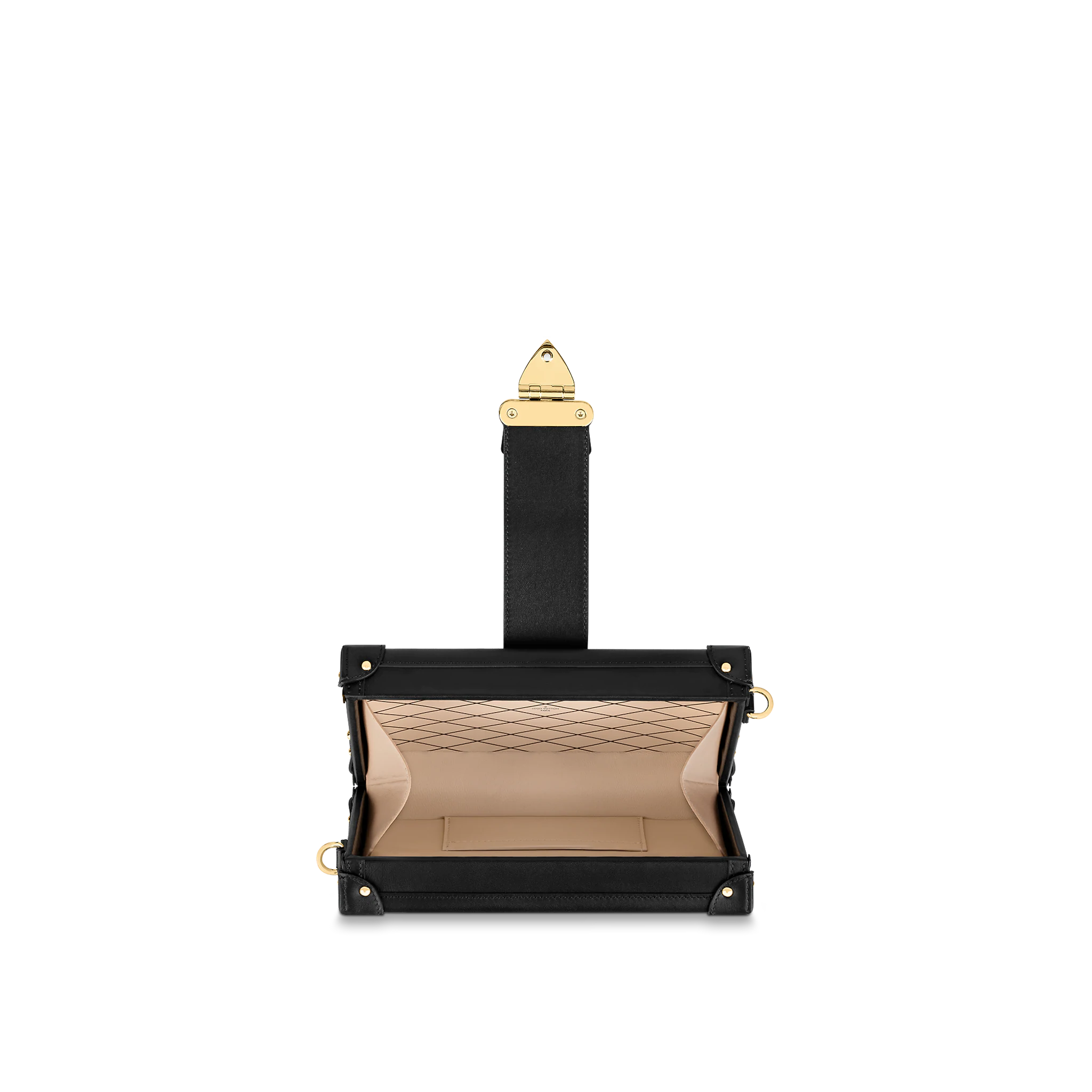 Louis Vuitton Calfskin Leather Petite Malle M57817