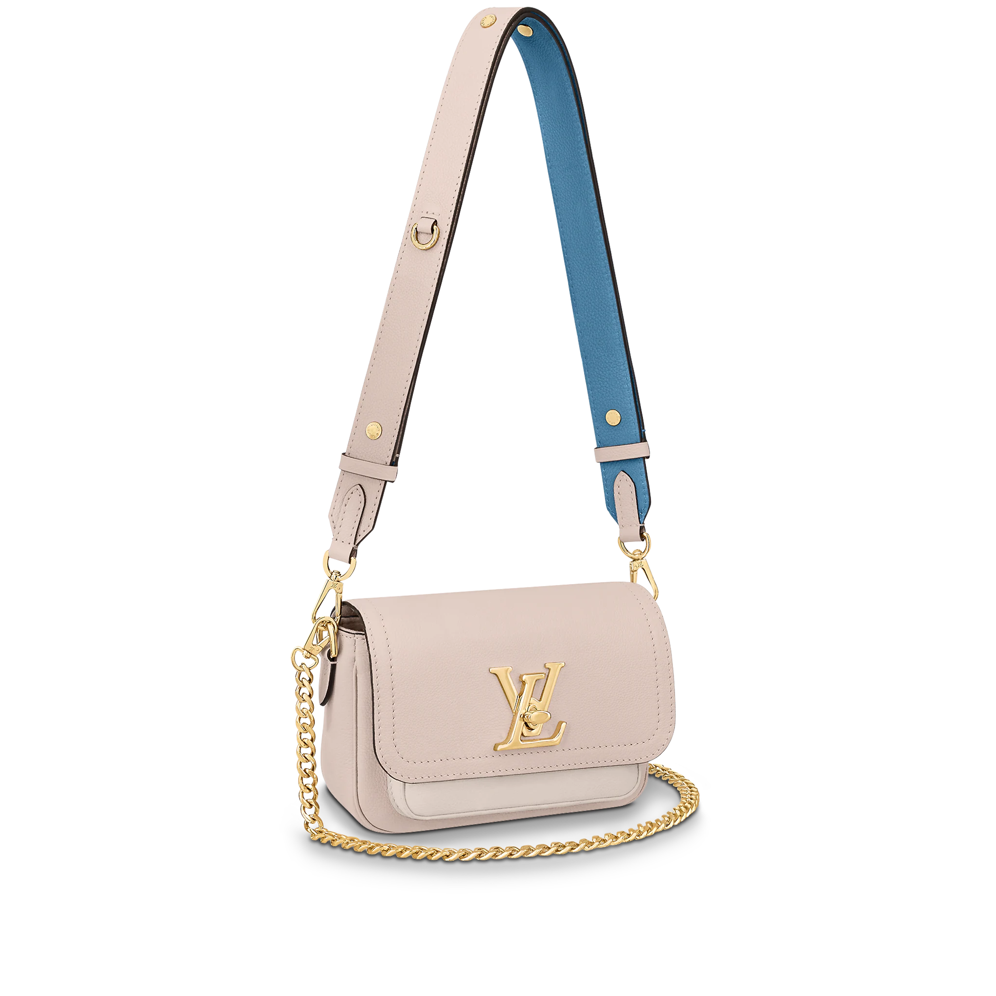 Louis Vuitton LockMe Tender Lockme Leather Greige - Women Handbags M58554