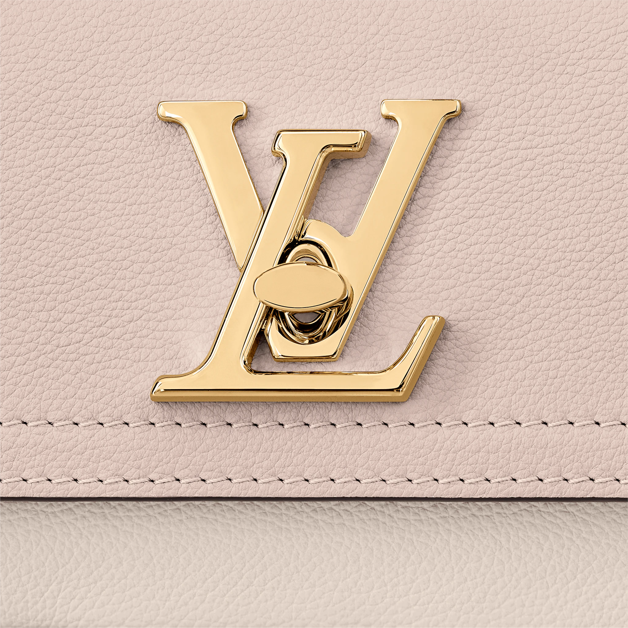 Louis Vuitton LockMe Tender Lockme Leather Greige - Women Handbags M58554