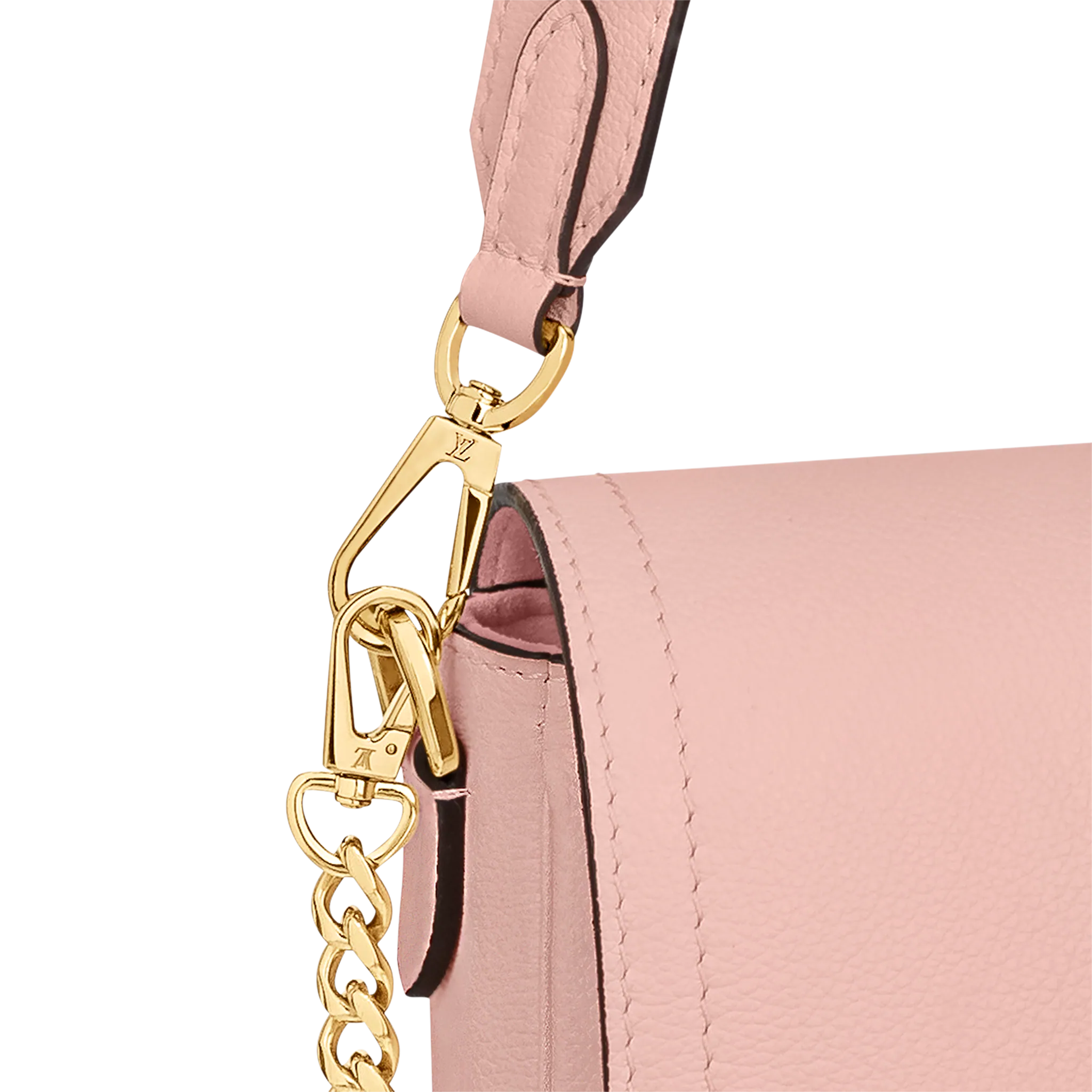 Louis Vuitton LockMe Tender Lockme Leather Rose Water - Women Handbags M58555