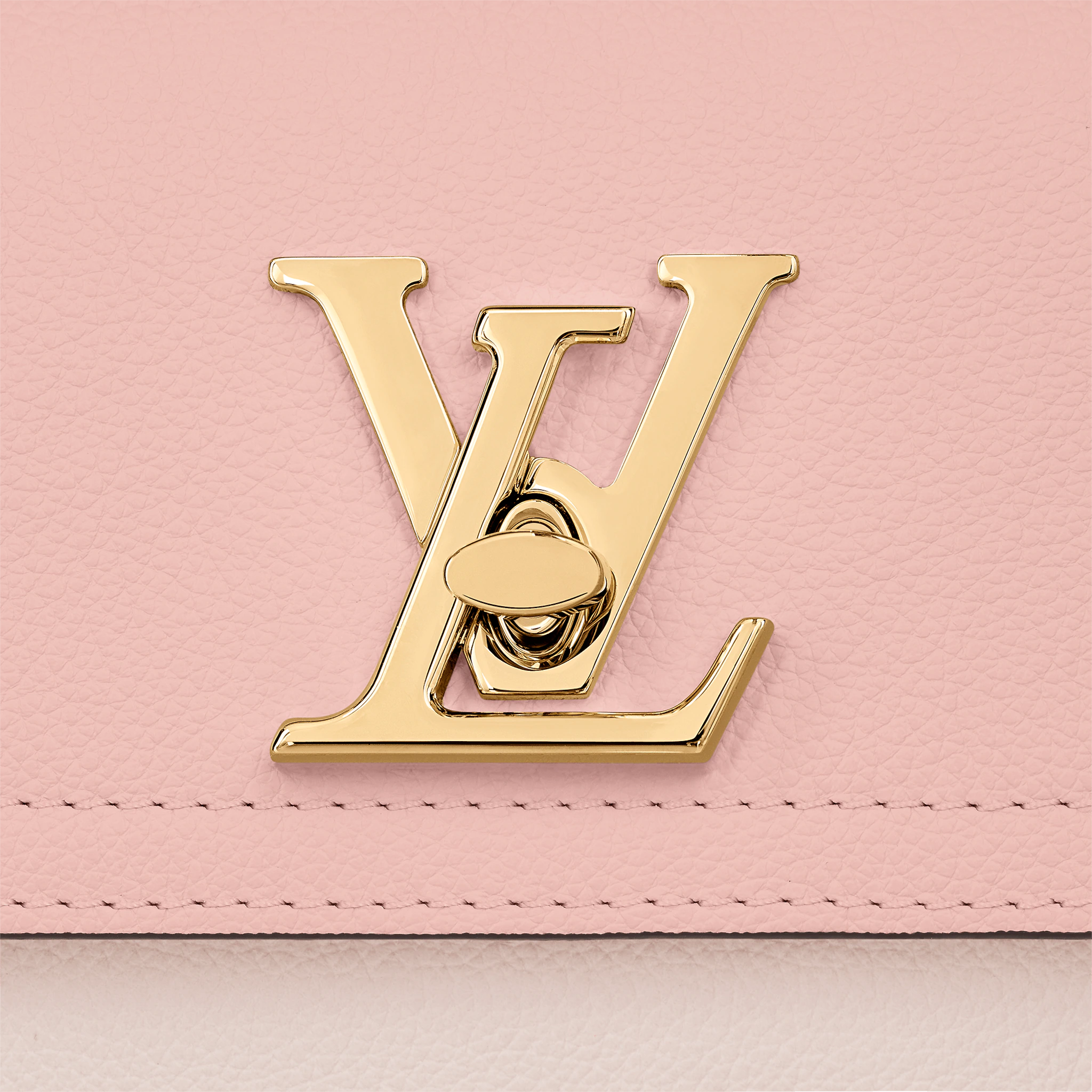 Louis Vuitton LockMe Tender Lockme Leather Rose Water - Women Handbags M58555