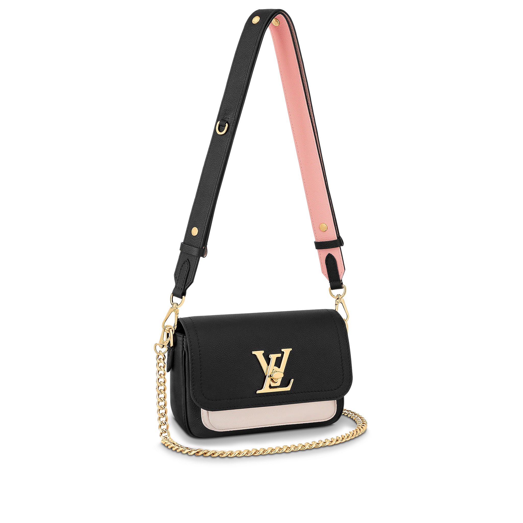 Louis Vuitton LockMe Tender Lockme Leather Black - Women Handbags M58557