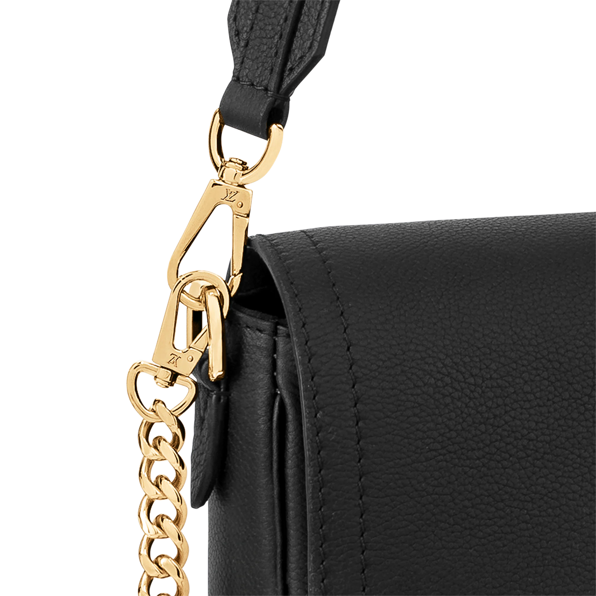 Louis Vuitton LockMe Tender Lockme Leather Black - Women Handbags M58557