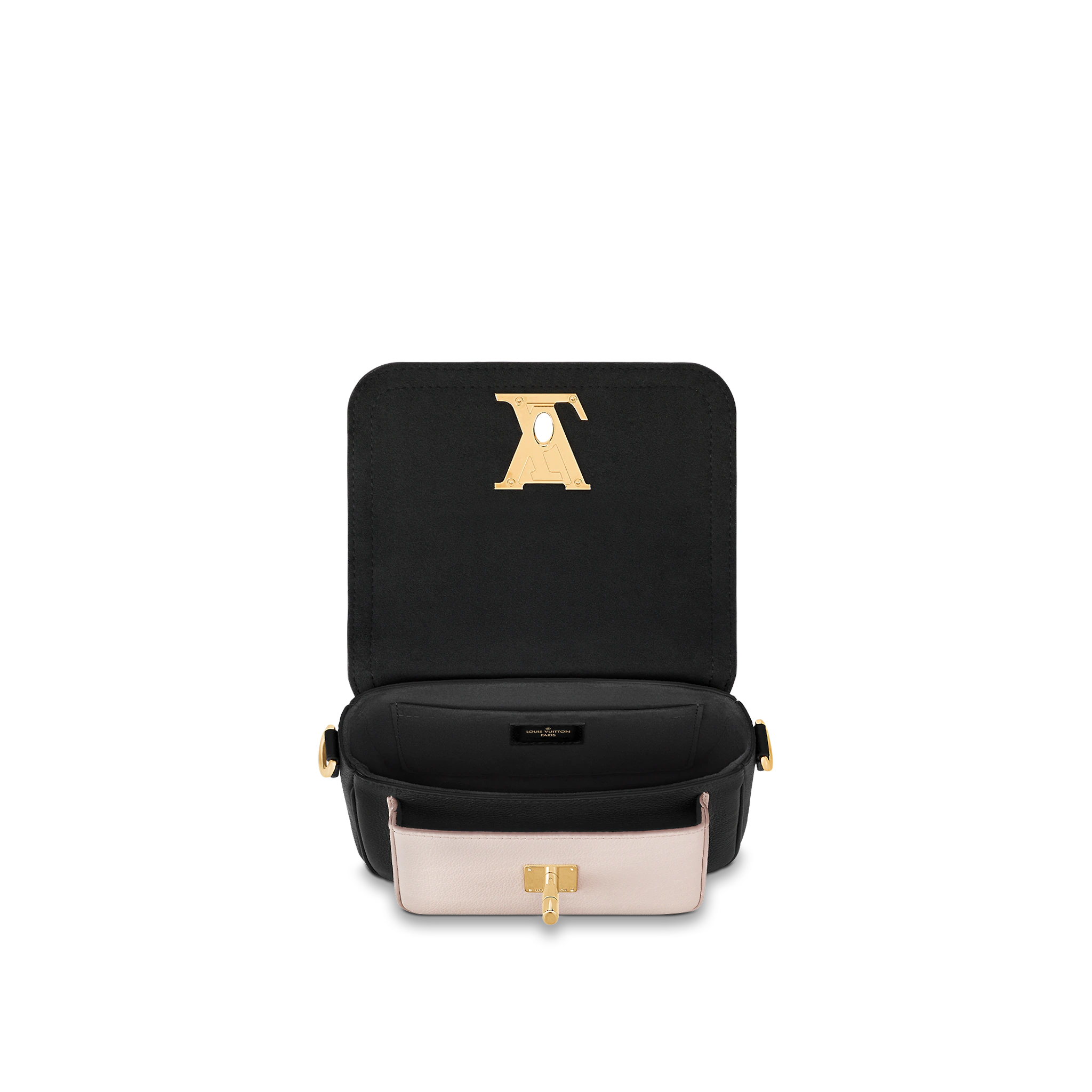 Louis Vuitton LockMe Tender Lockme Leather Black - Women Handbags M58557